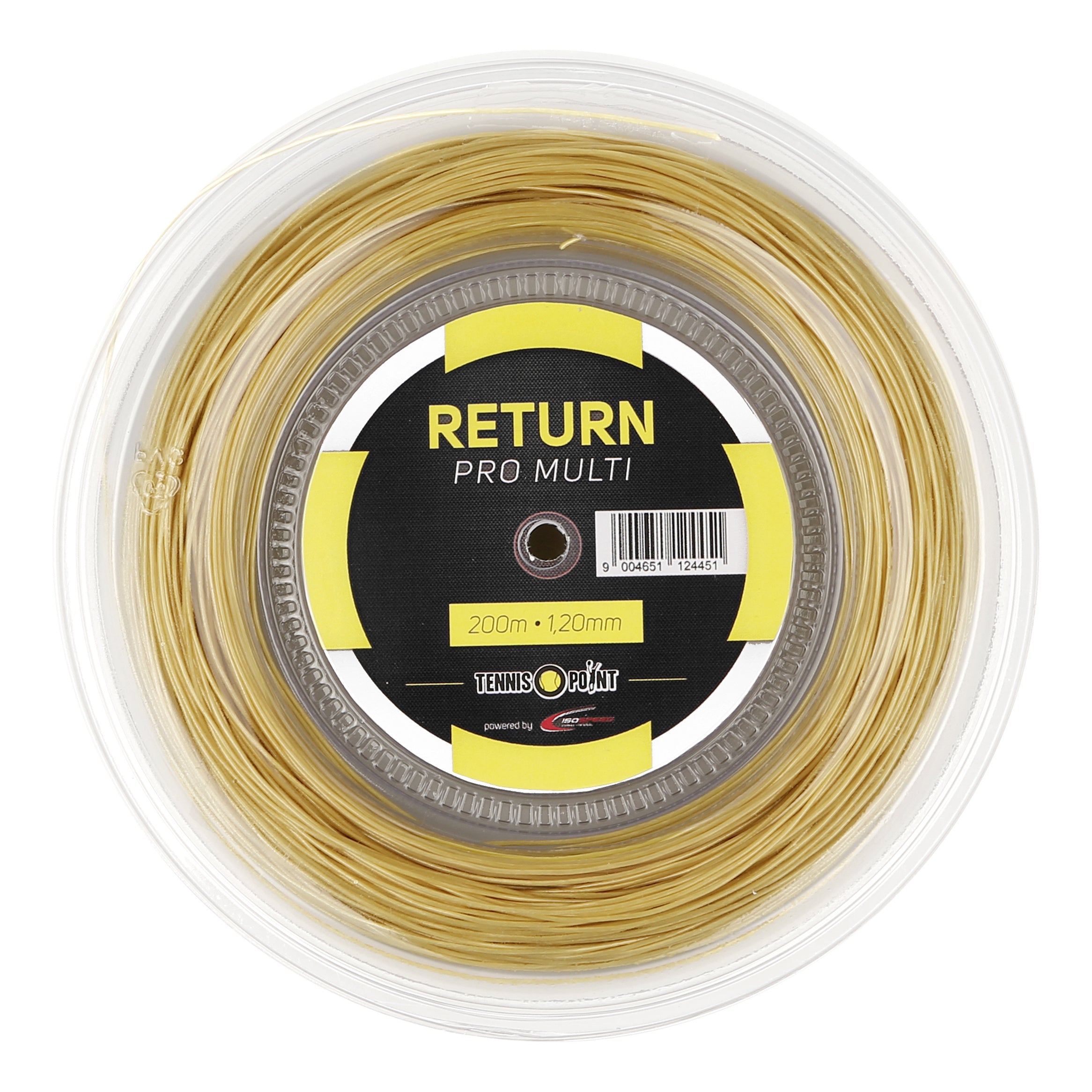 Tennis-Point Return Pro Multi Saitenrolle 200m - nude
