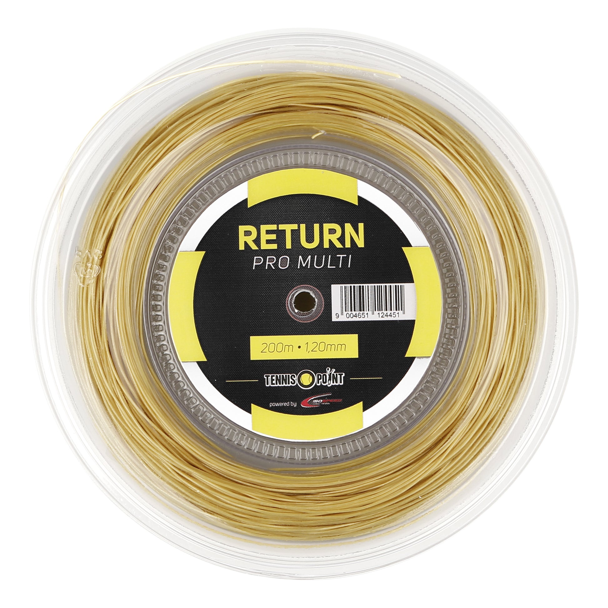 Tennis-Point Return Pro Multi String reel 200m - ecru