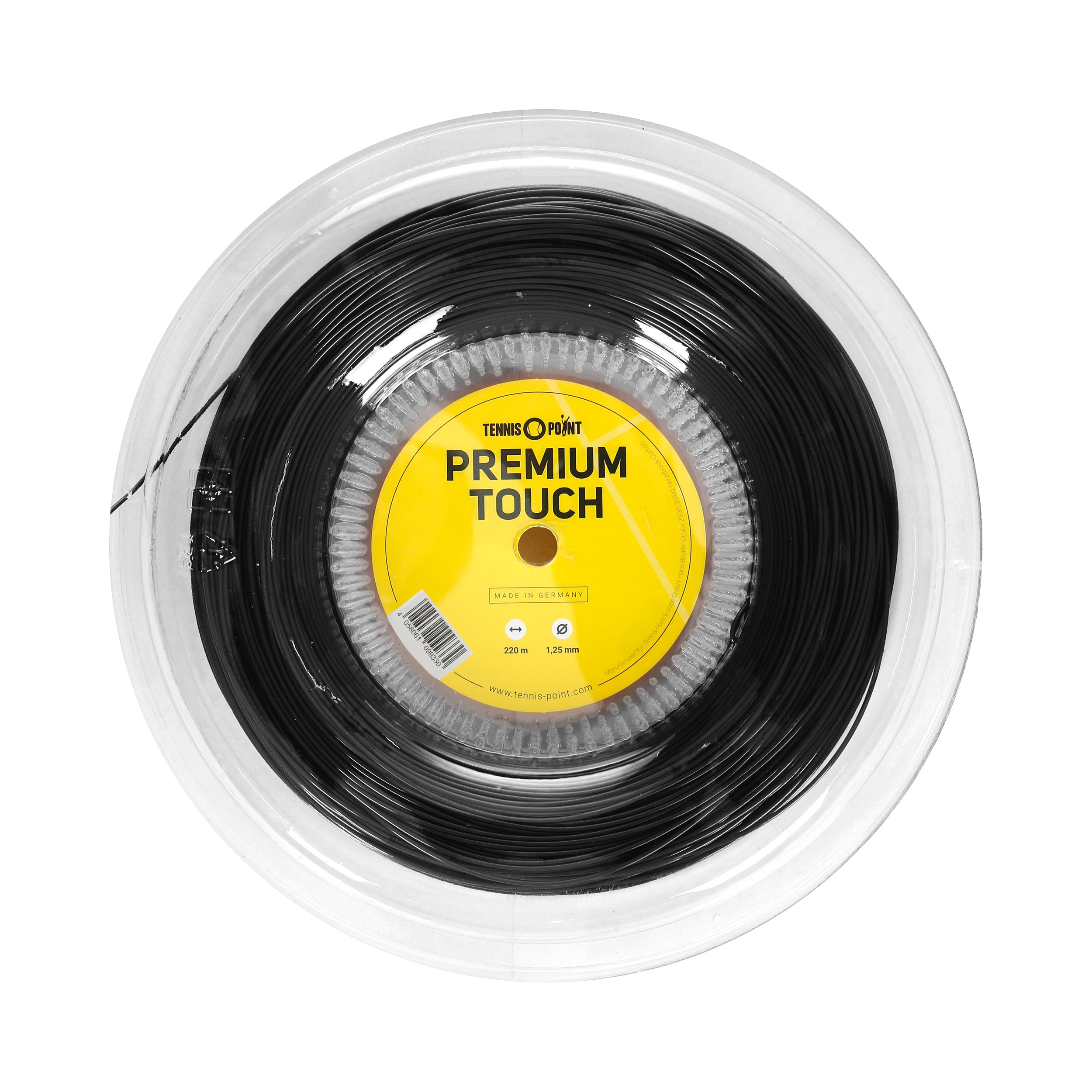 Tennis-Point Premium Touch String Reel 220m-Black