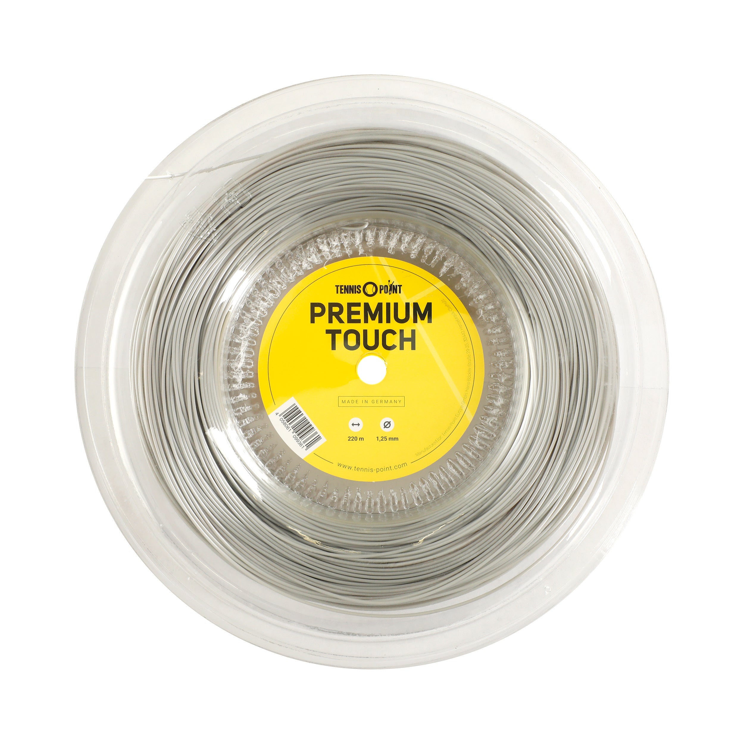 Tennis-Point Premium Touch String Reel 220m-Grey