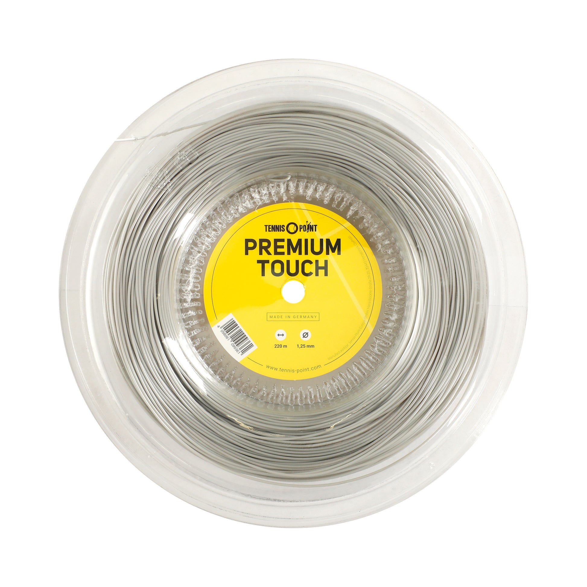 Tennis-Point Premium Touch String Reel 220m-Grey
