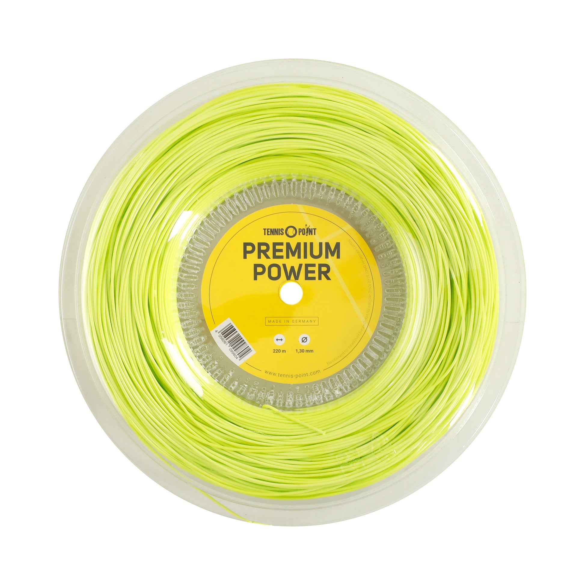 Tennis-Point Premium Power String Reel 220m-Lime