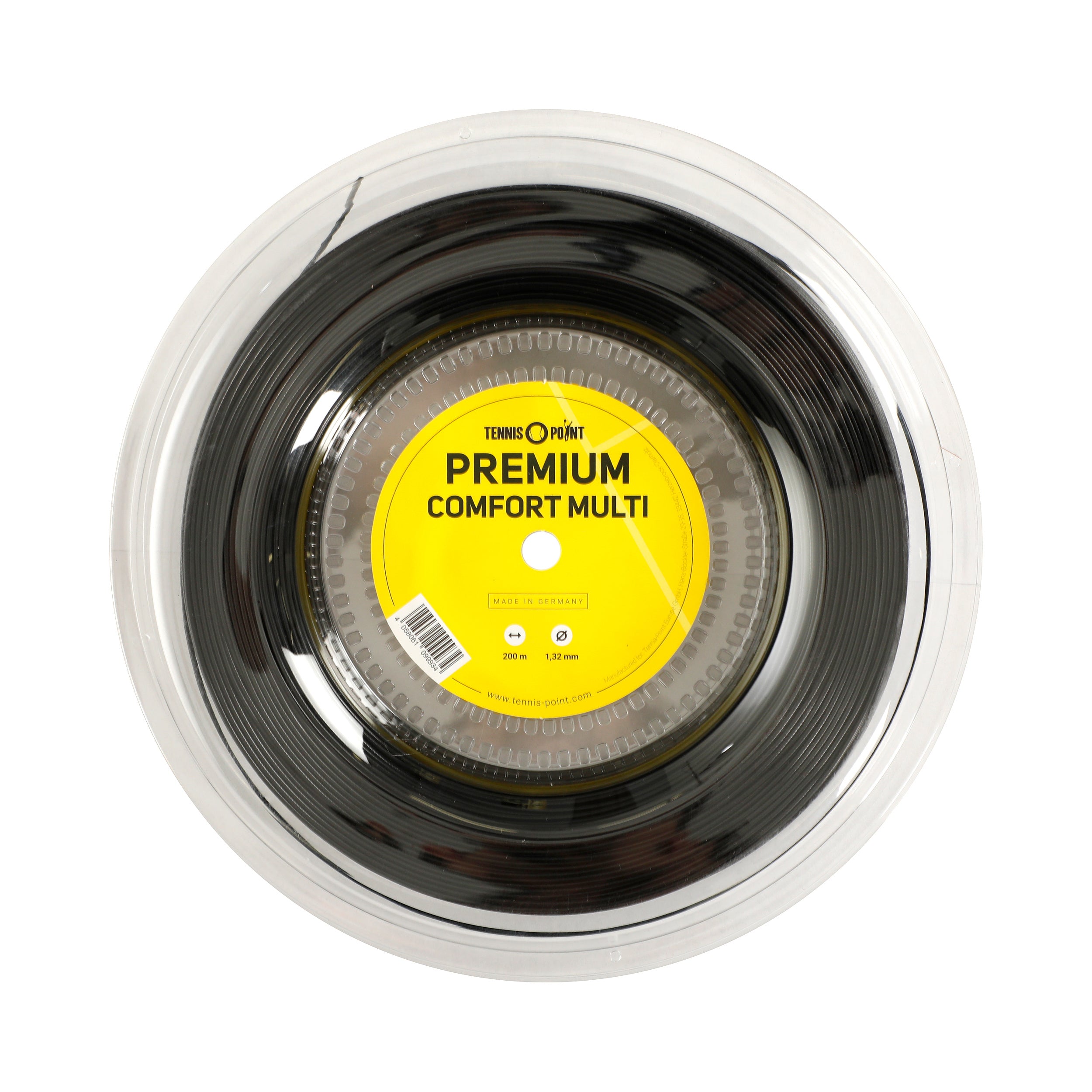 Tennis-Point Premium Comfort Multi String Reel 200m-Black