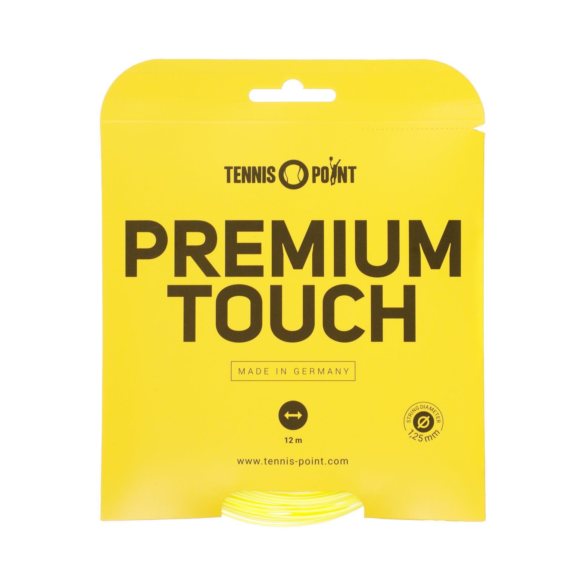 Tennis-Point Premium Touch String Set 12m-Neon Yellow