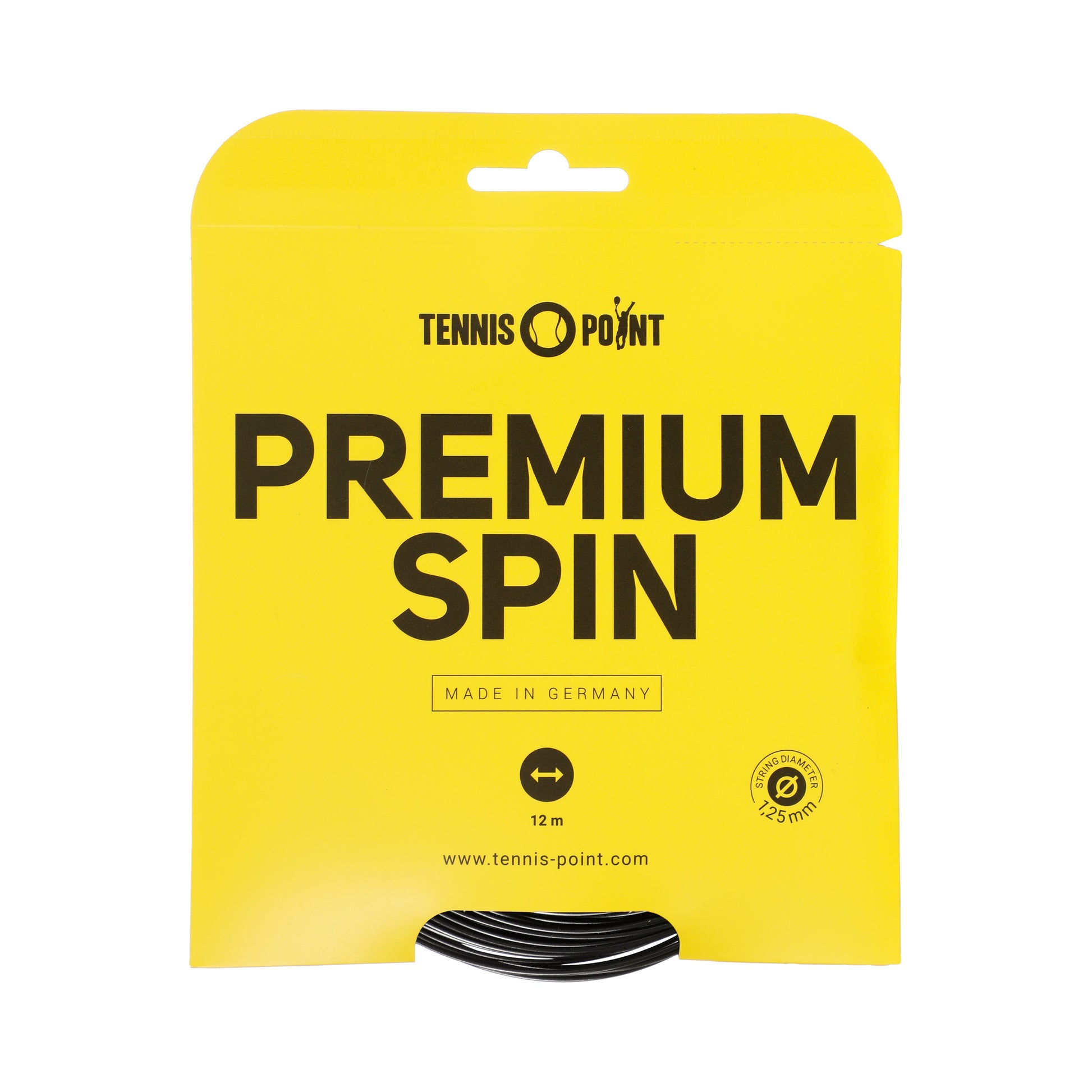 Tennis-Point Premium Spin String Set 12m-Black