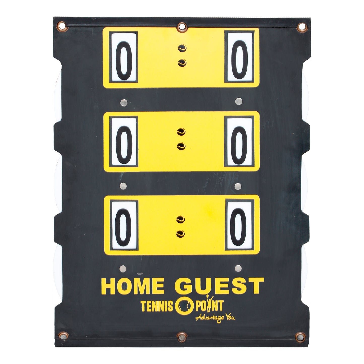 Tennis-Point Spielstandsanzeige 82 X 58cm-Schwarz