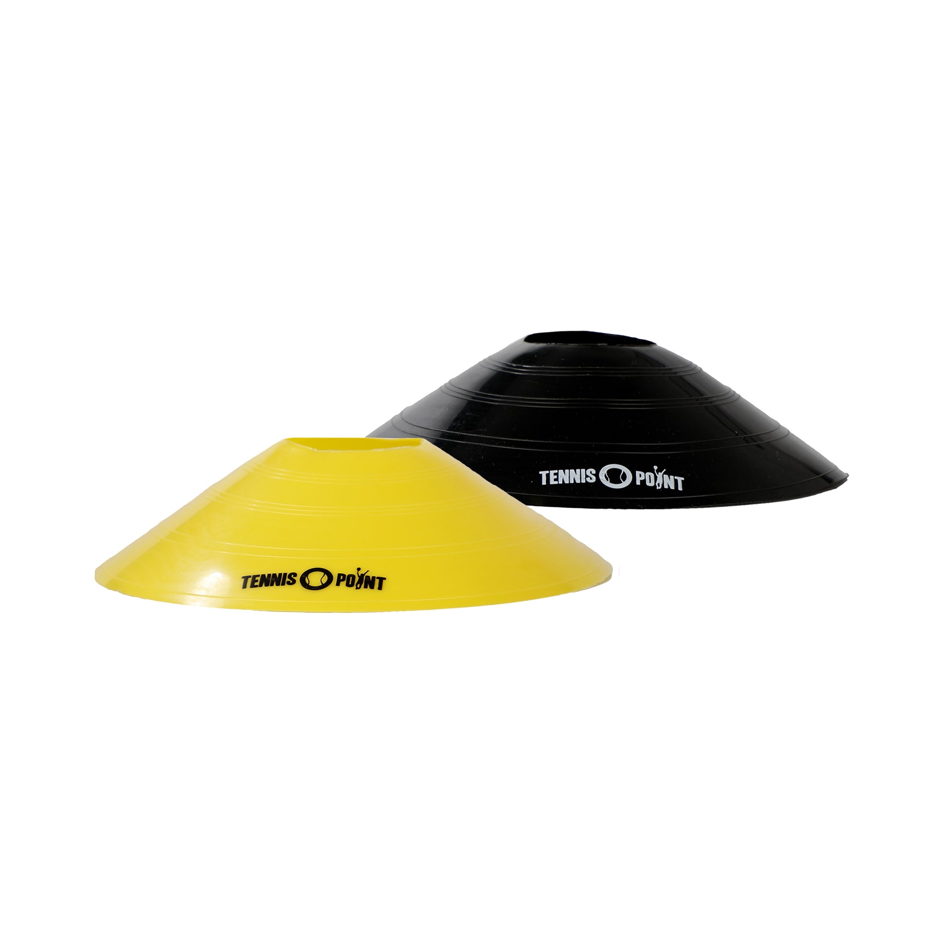 Tennis-Point Marking Cones 20 Pack-Yellow,Black