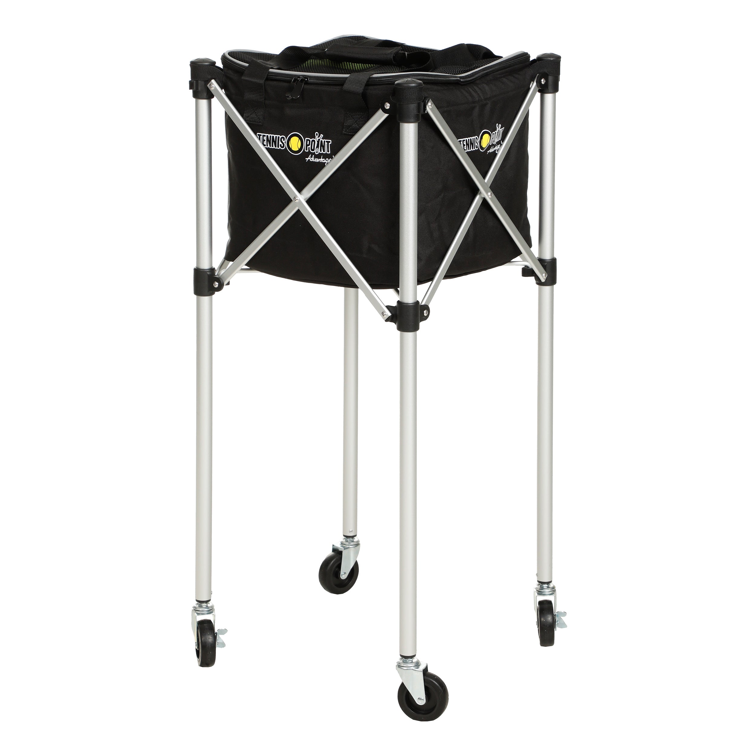 Tennis-Point Ball Cart Plus Bag-Black