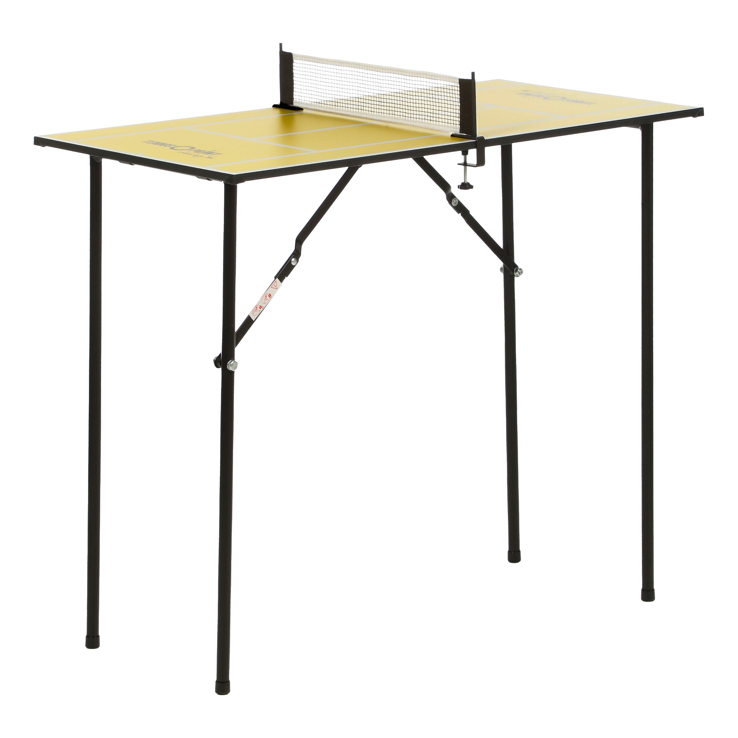 Tennis-Point Mini Table Tennis Table-Silver,Black