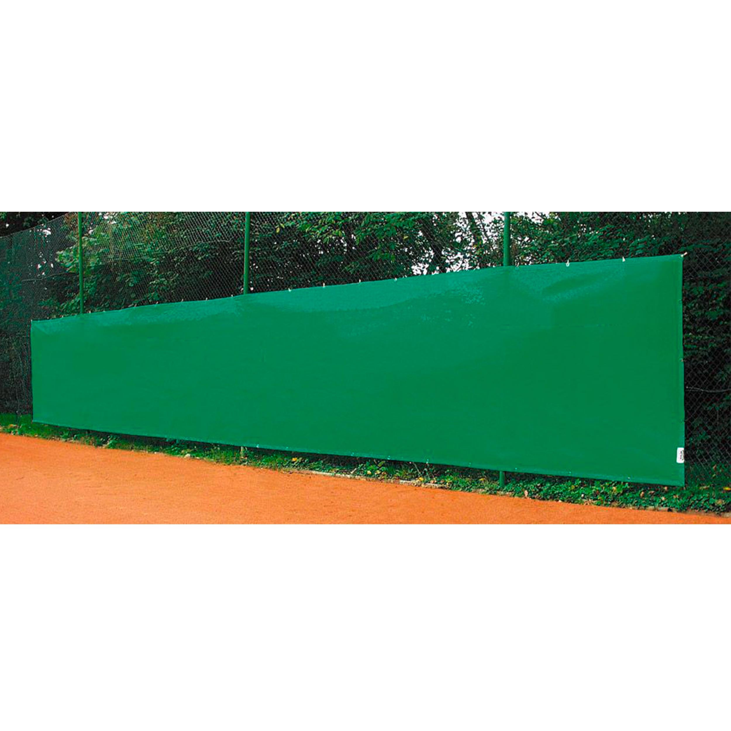 Tennis-Point Blanko 12x2m Windbreak-Green