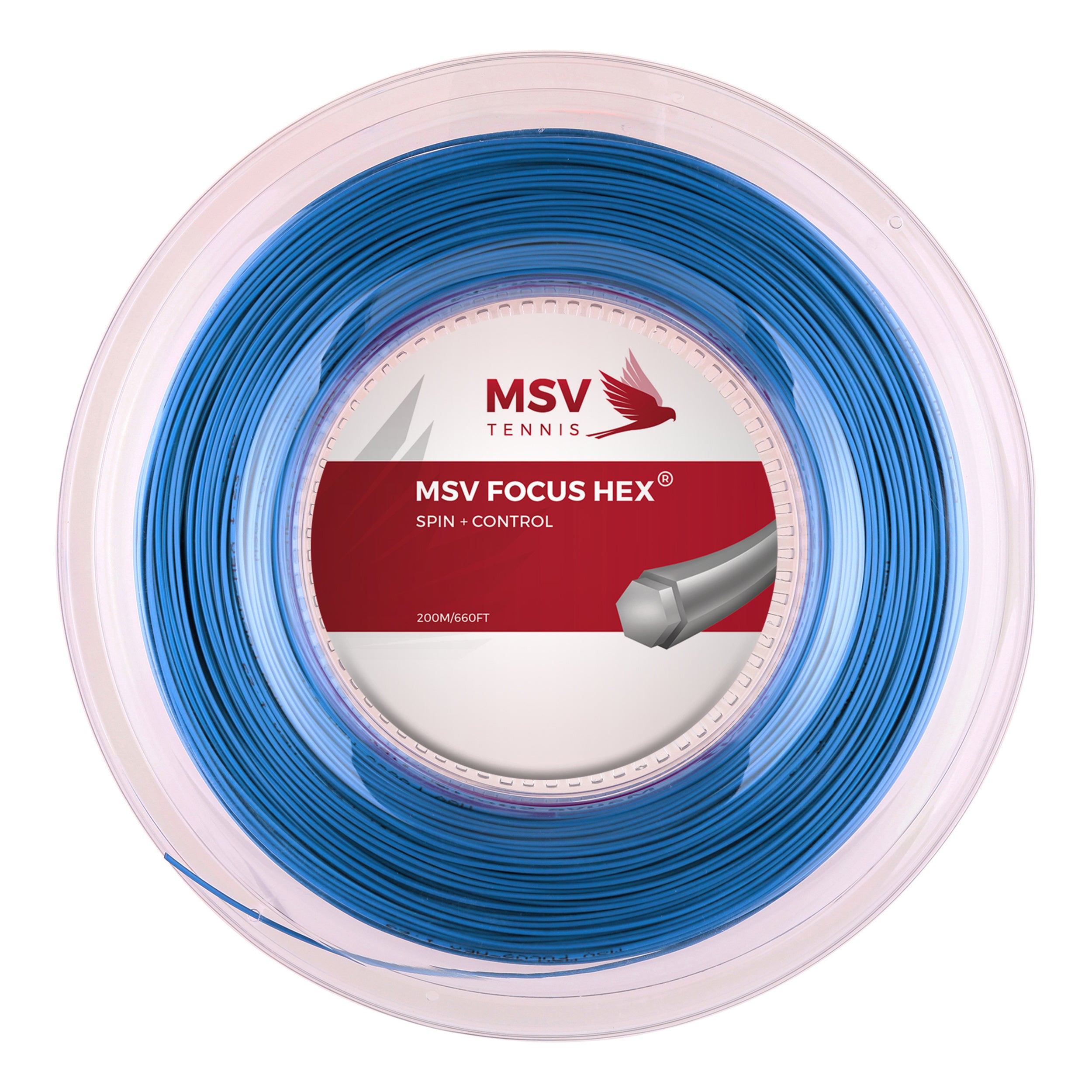 MSV Focus-HEX String Reel 200m-Blue