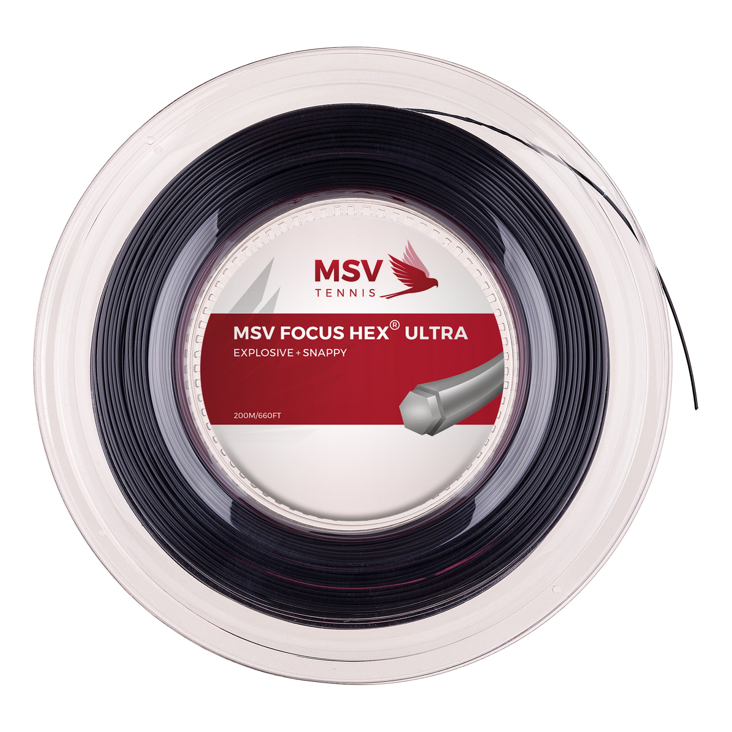MSV Focus-HEX Ultra String Reel 200m-Black