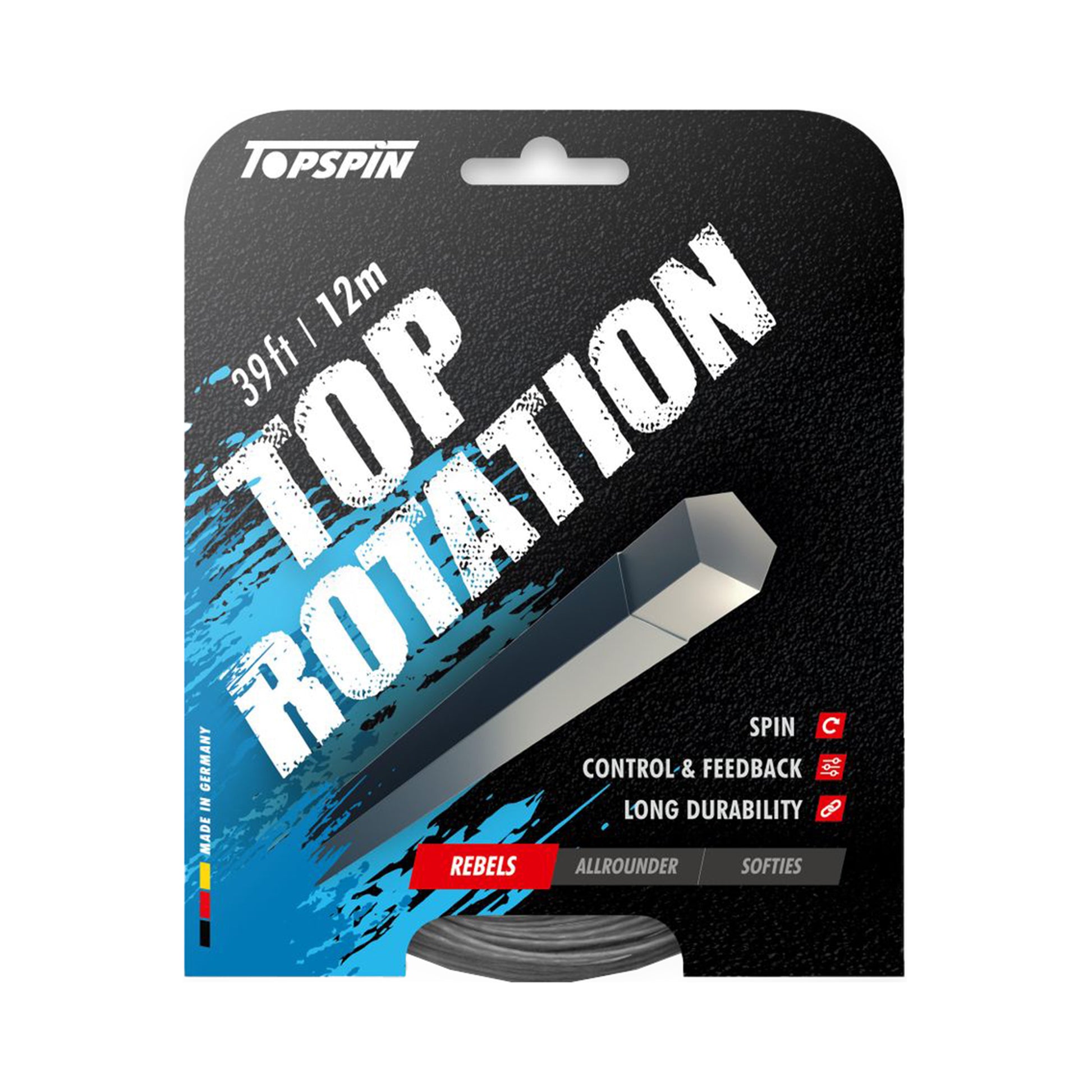 Topspin Top Rotation 12m String Set-Grey