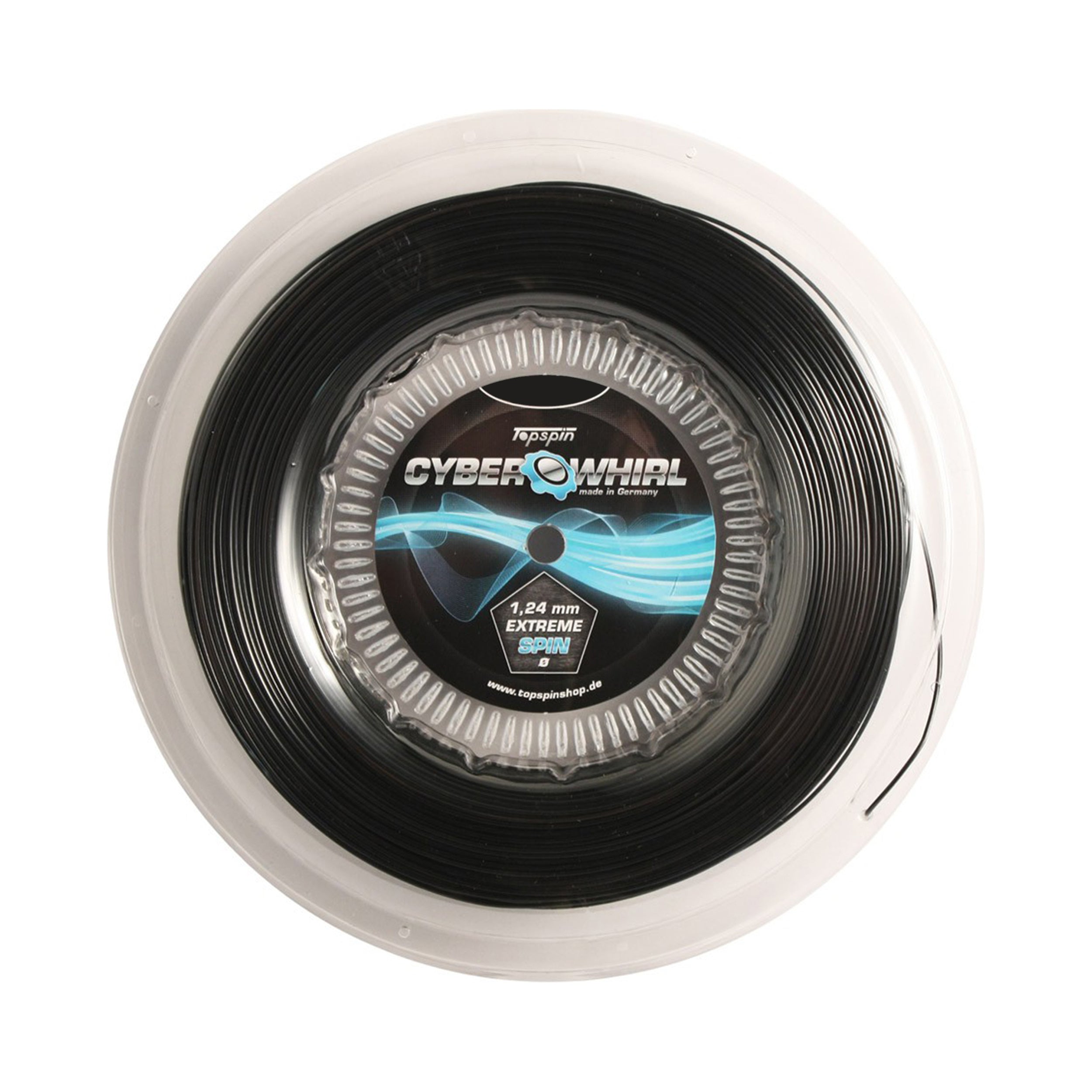 Topspin Cyber Whirl String reel 110m - black