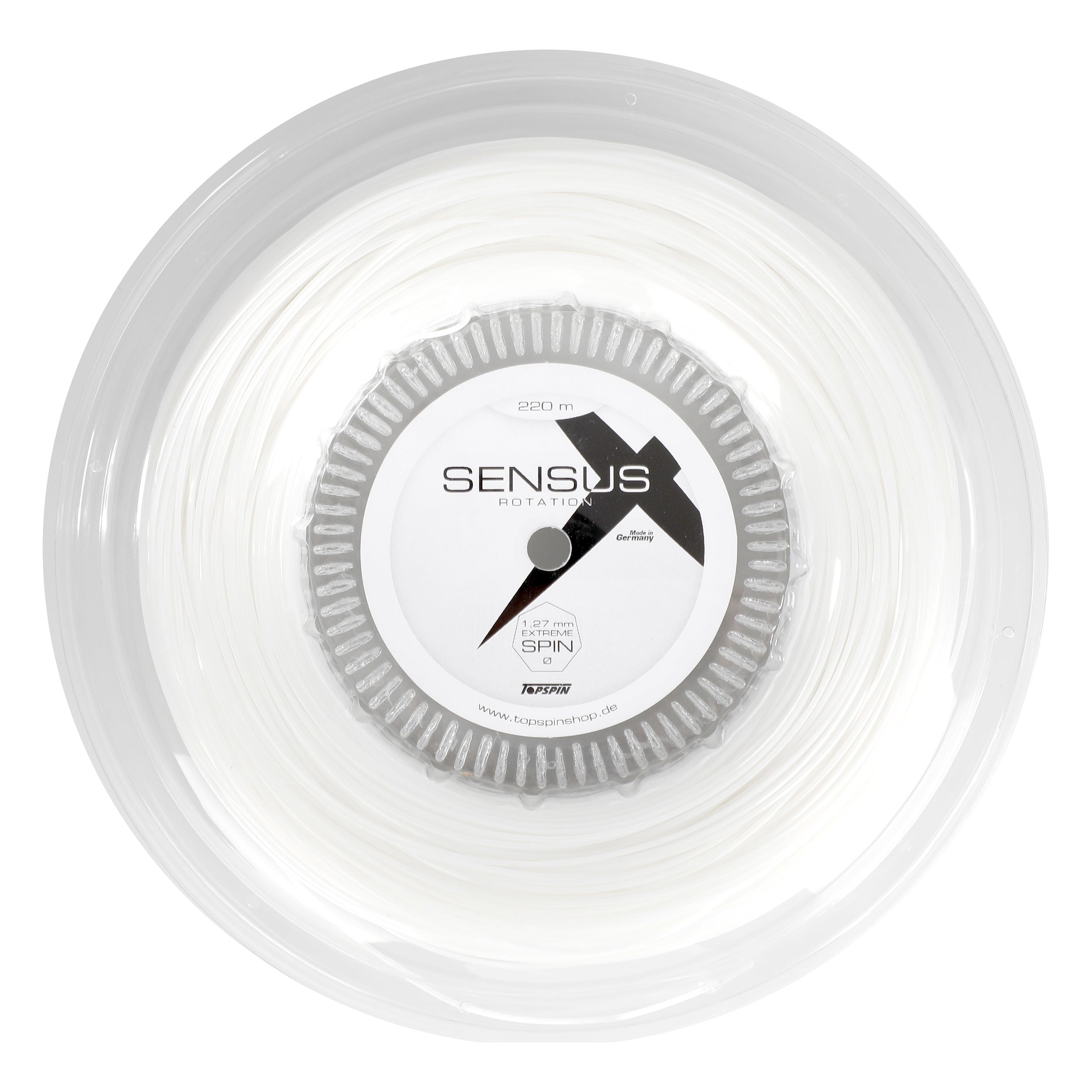 Topspin Sensus Rotation 220m String Reel-White
