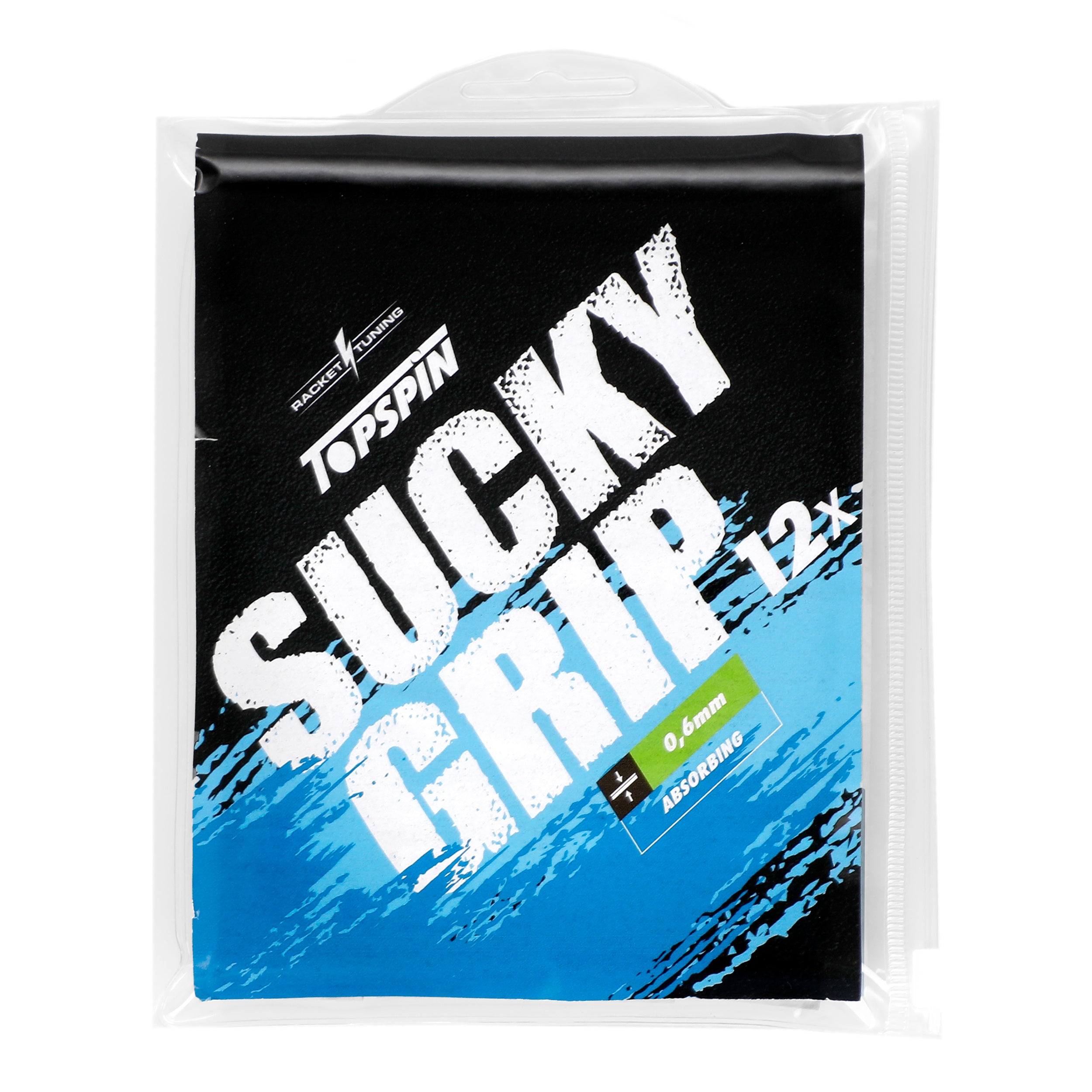 Topspin Sucky Grip 12 Pack-Grey