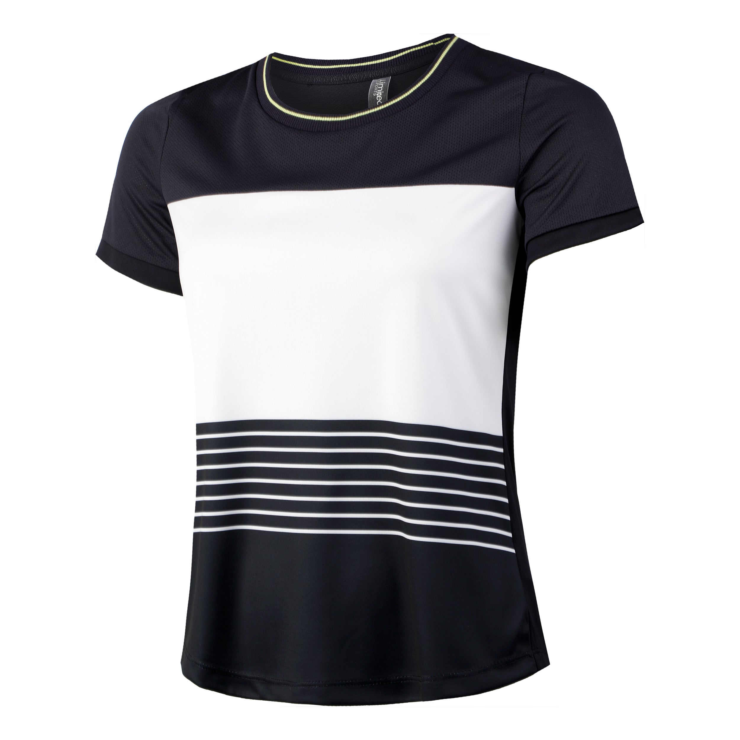 Limited Sports Stripes T-Shirt Women - blue, white