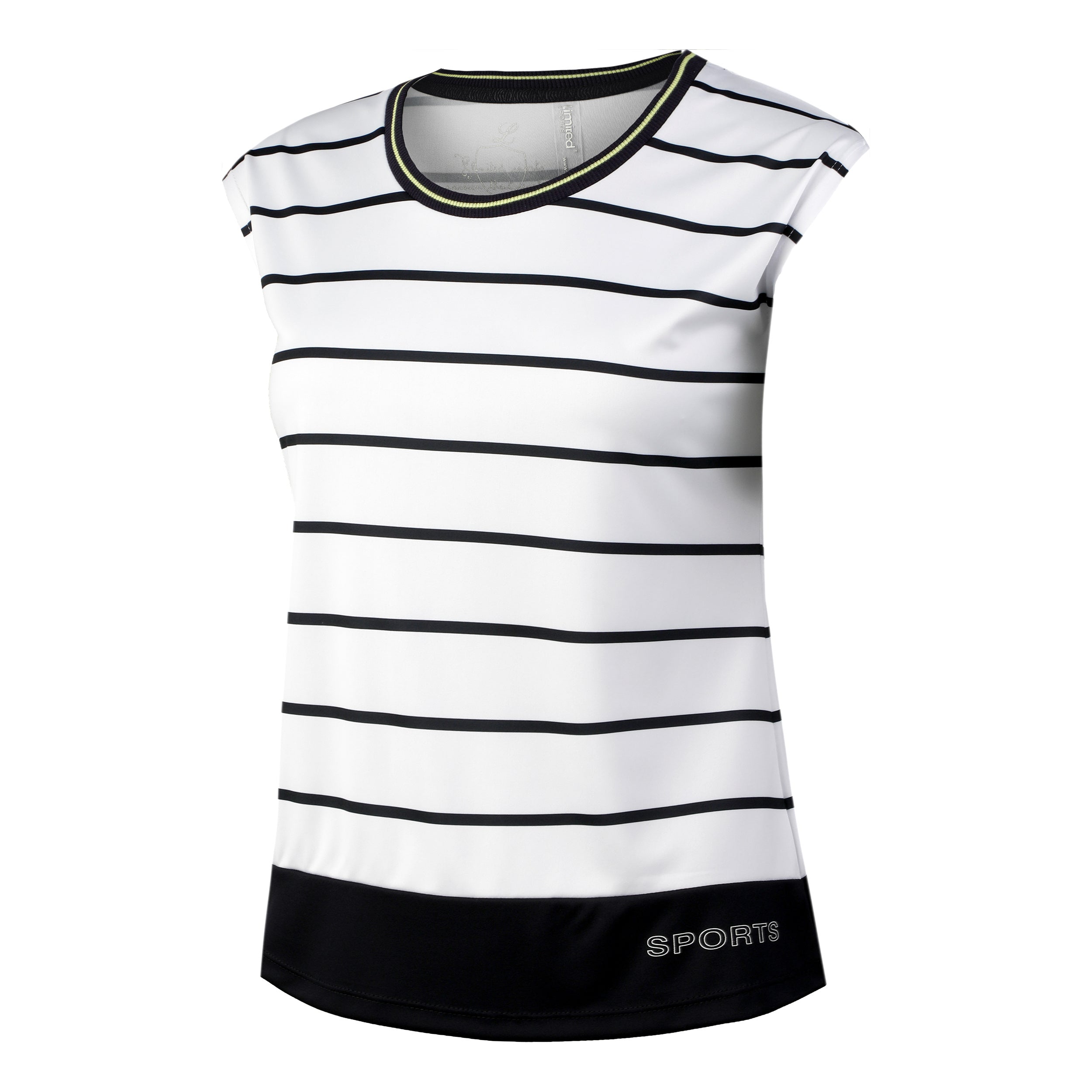 Limited Sports Capsleeve Sports T-Shirt Women - white, blue