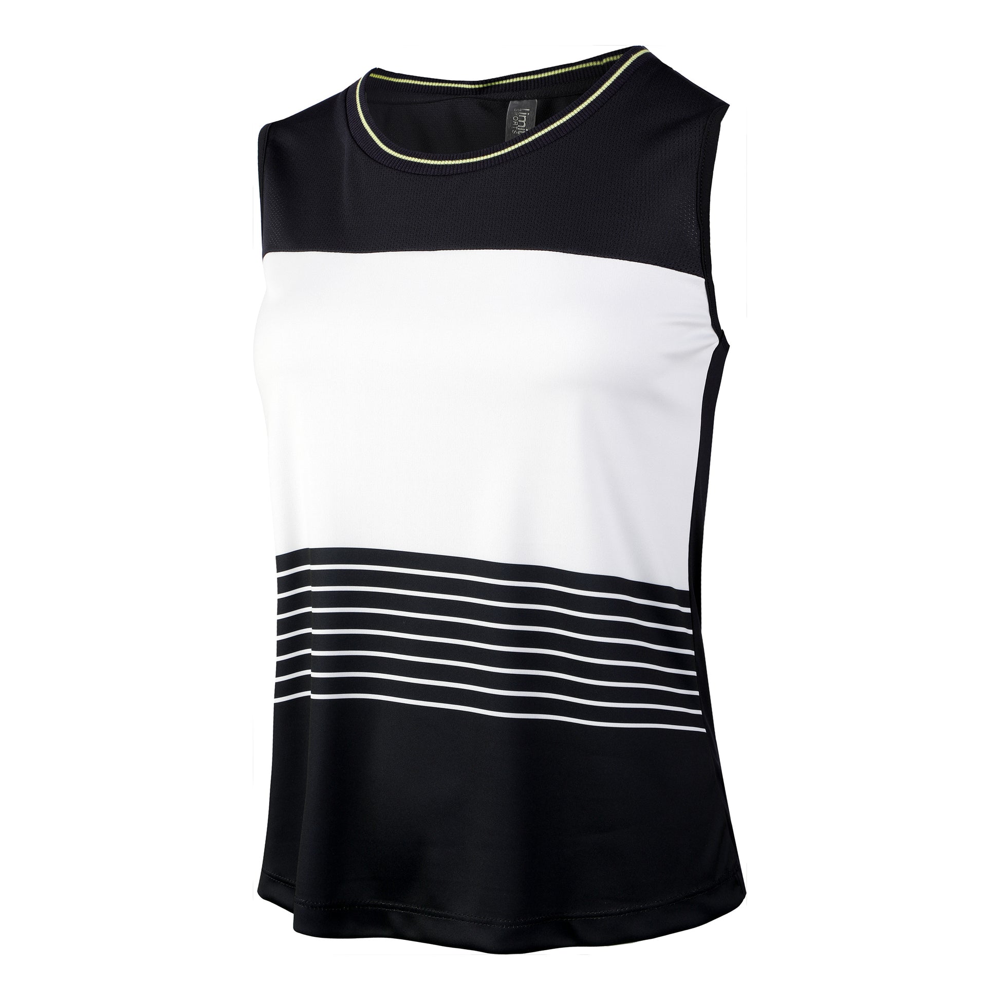 Limited Sports Stripes too T-Shirt Damen - weiß, blau