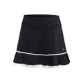 Flounce Skirt Women - dark blue, white