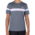 Leone PL T-Shirt Herren - grau, weiß