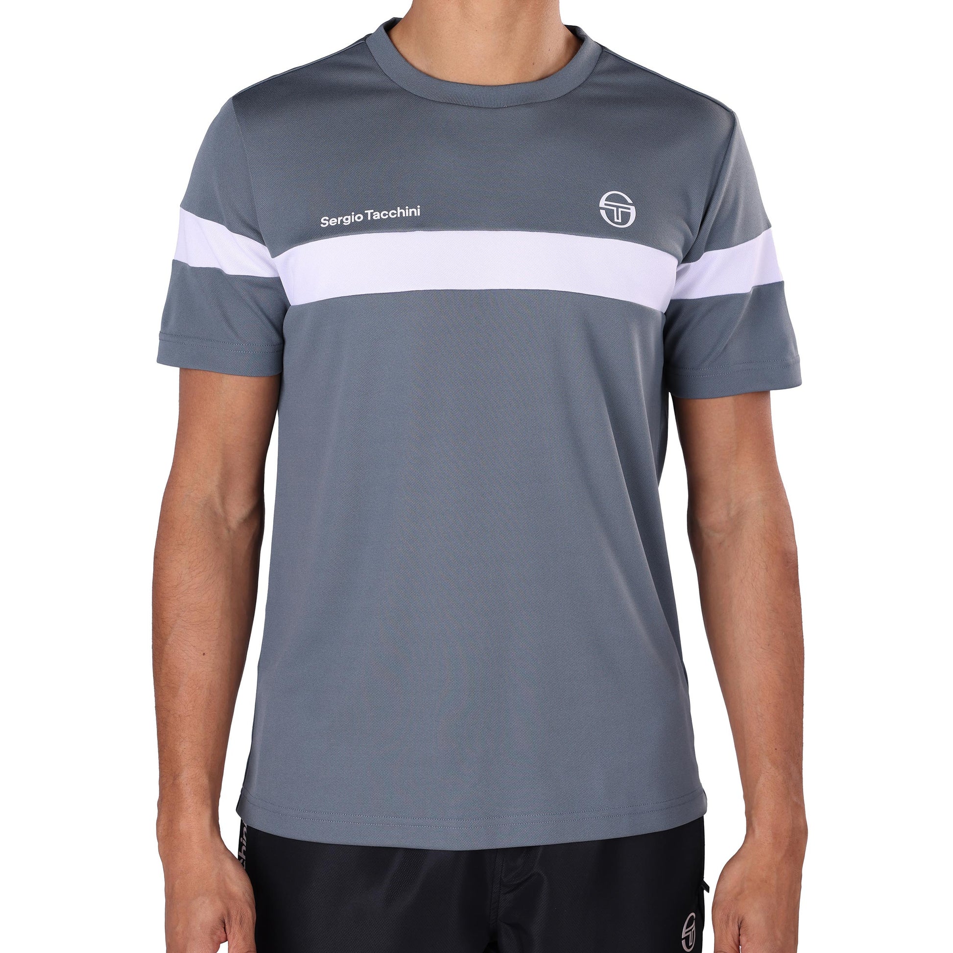 Sergio Tacchini Leone PL T-Shirt Men - grey, white