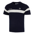 Leone PL T-Shirt Herren - dunkelblau, weiß