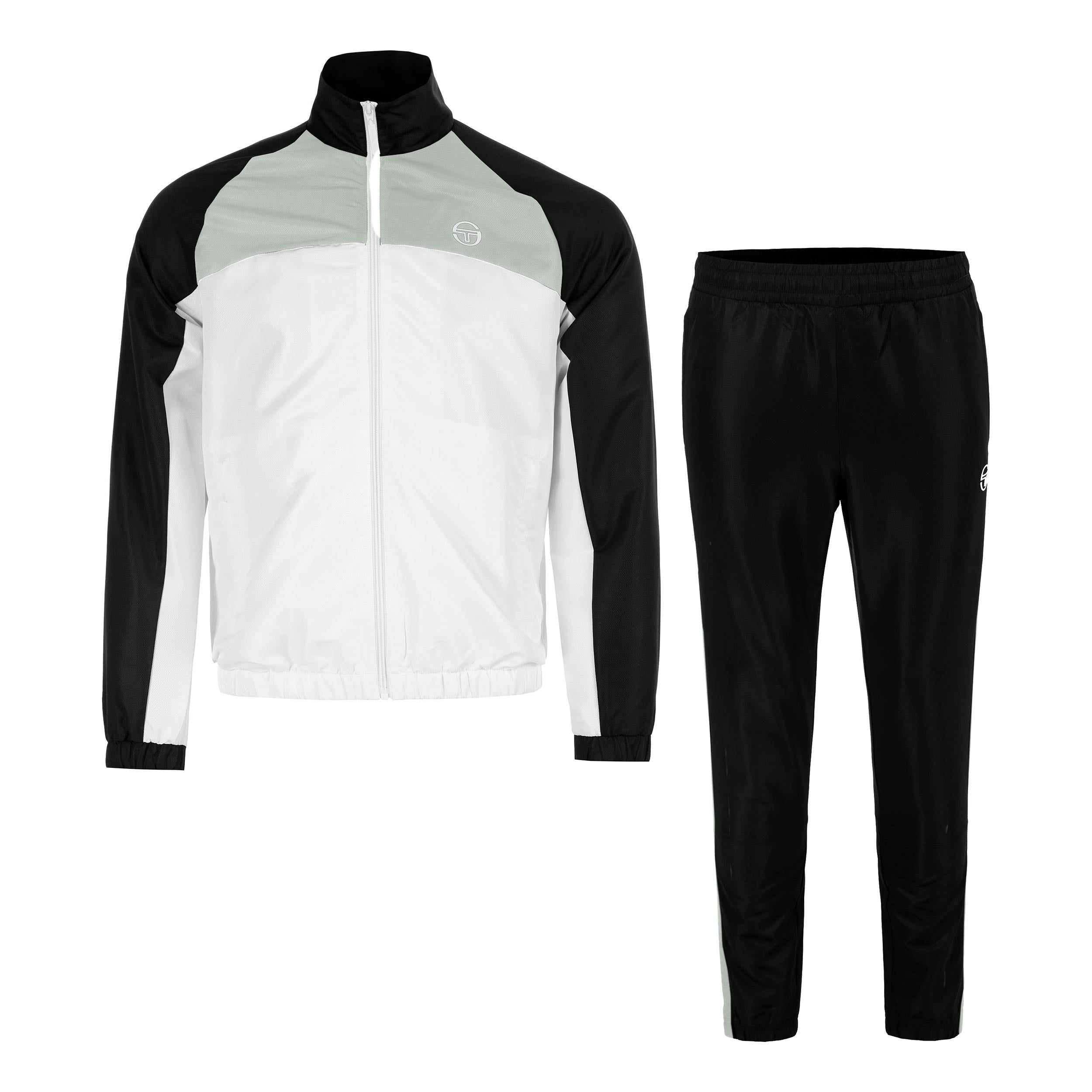 Sergio Tacchini Metropolis Tracksuit Men - white, black