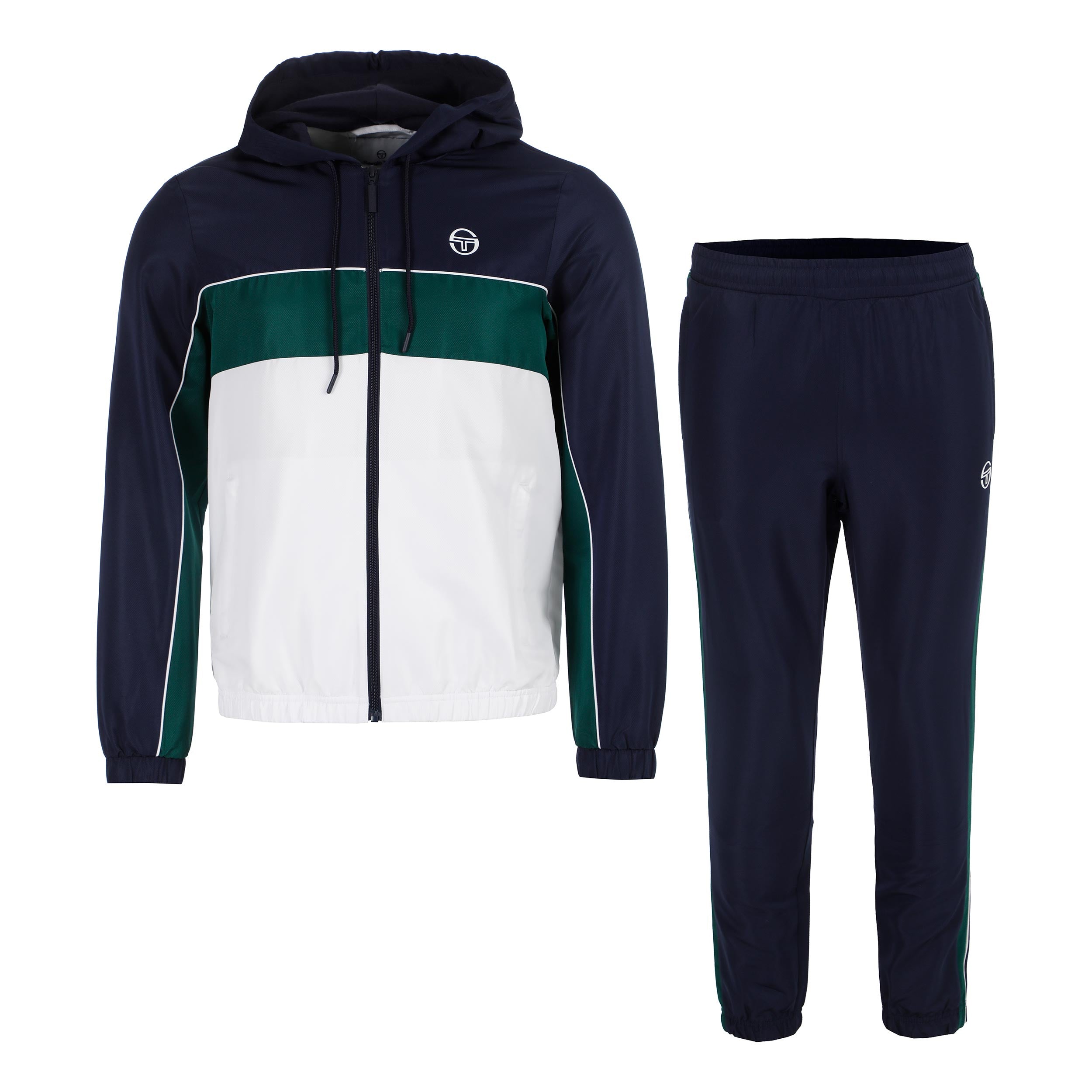 Sergio Tacchini Quarzo Tracksuit Men - dark blue, white