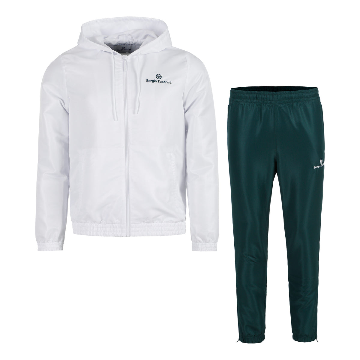 Sergio Tacchini Carson Tracksuit Men - dark green, white