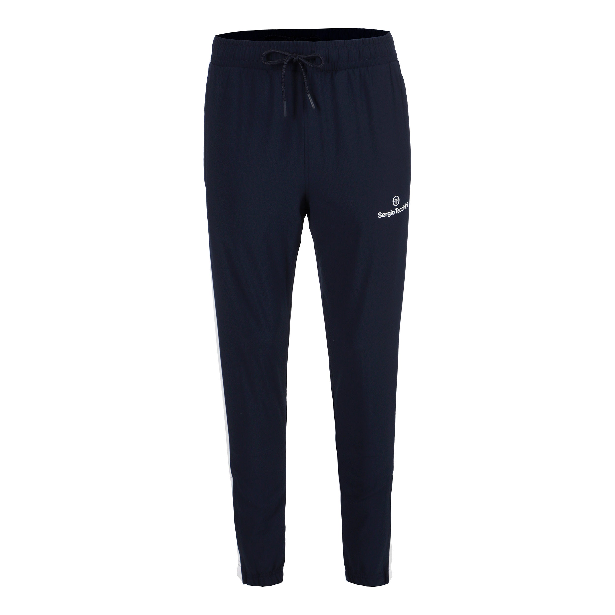 Sergio Tacchini Giardino Training Pants Men-Dark Blue,White