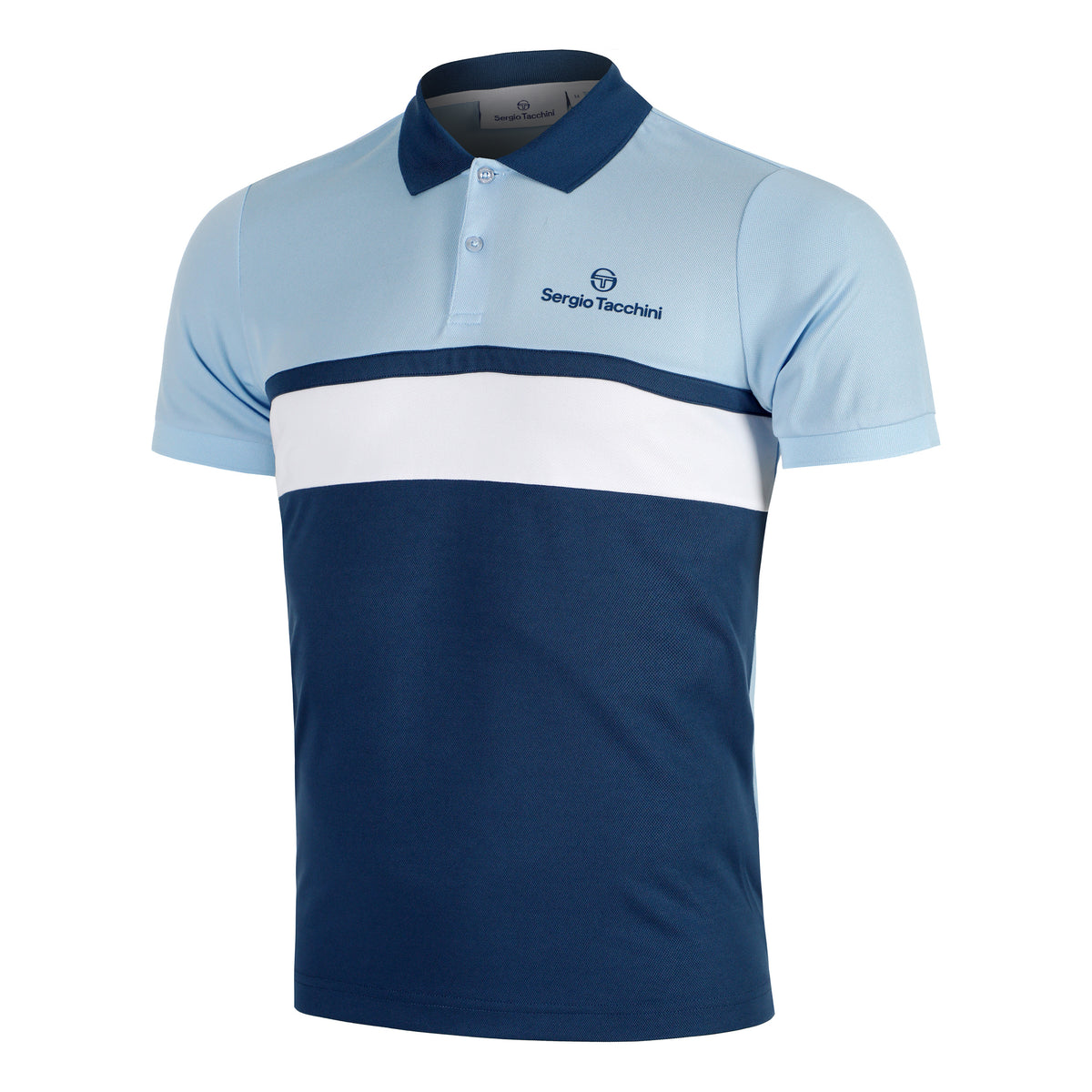 Sergio Tacchini Elfetta Polo Men - light blue, blue