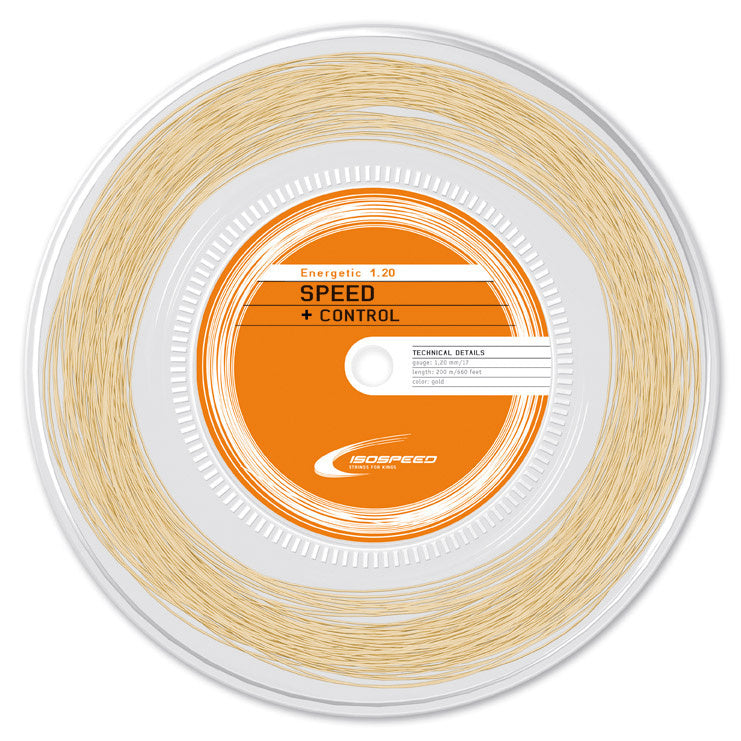 Isospeed Energetic Saitenrolle 200m-Gold