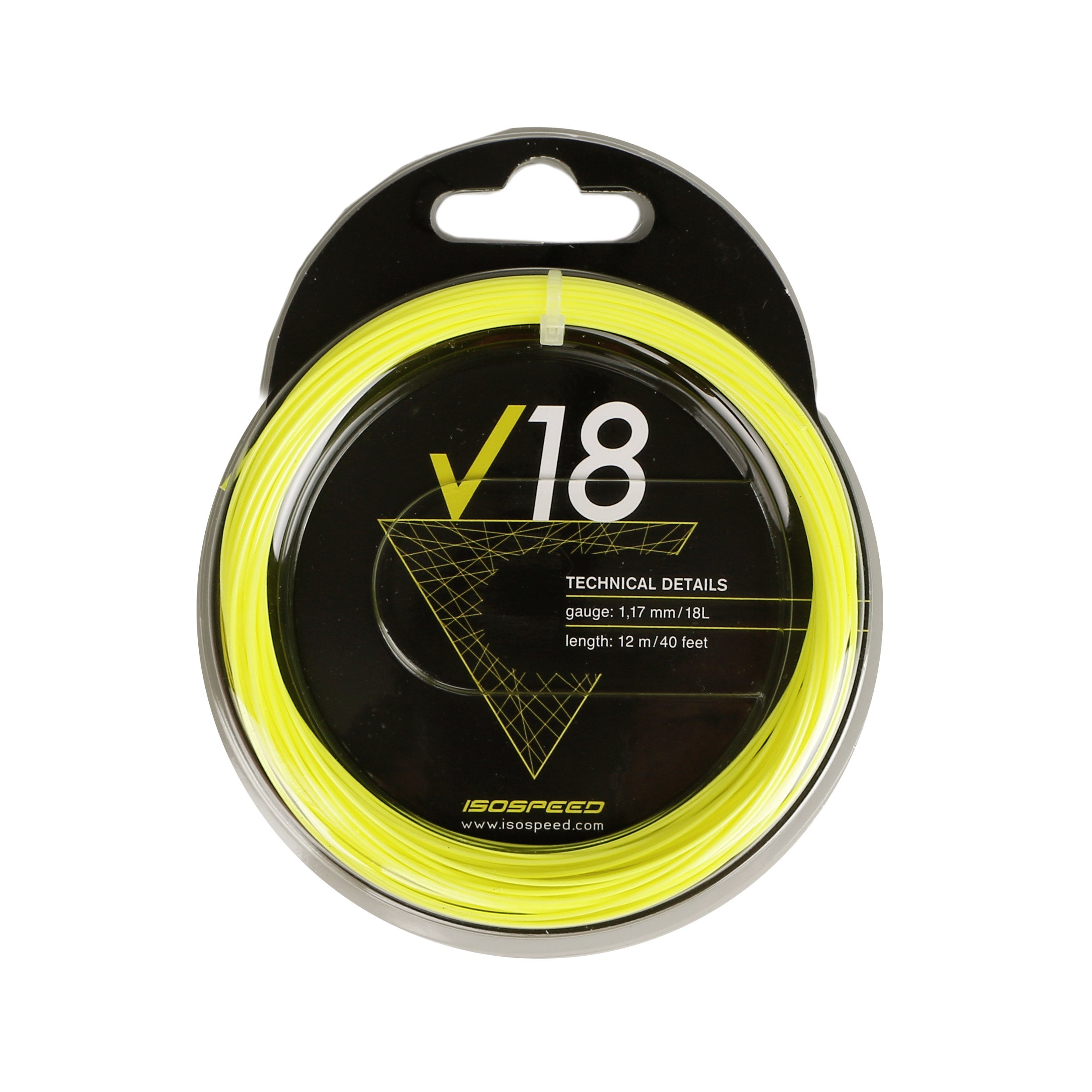 Isospeed V18  Saitenset 12m - gelb