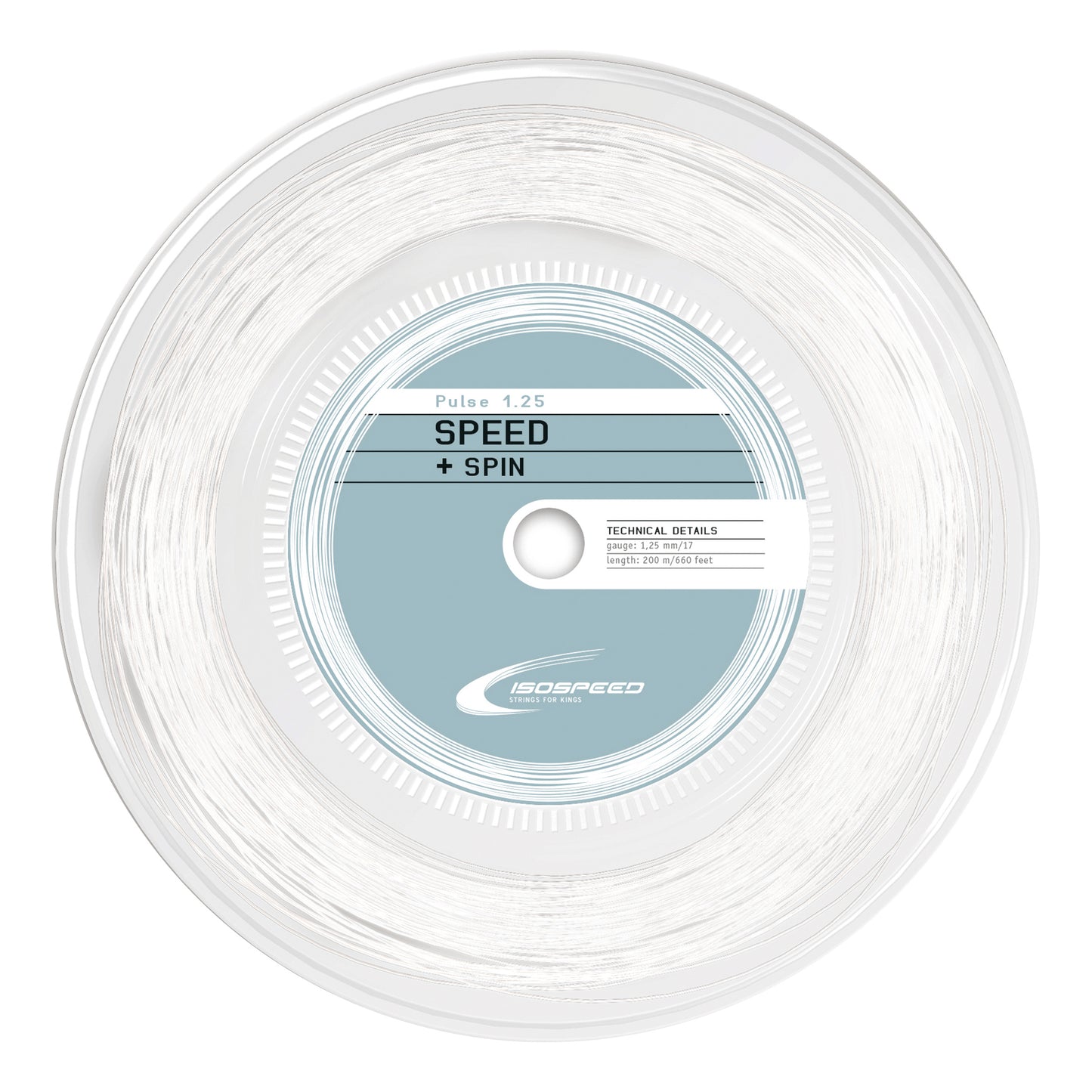 Isospeed Pulse String Reel 200m-White