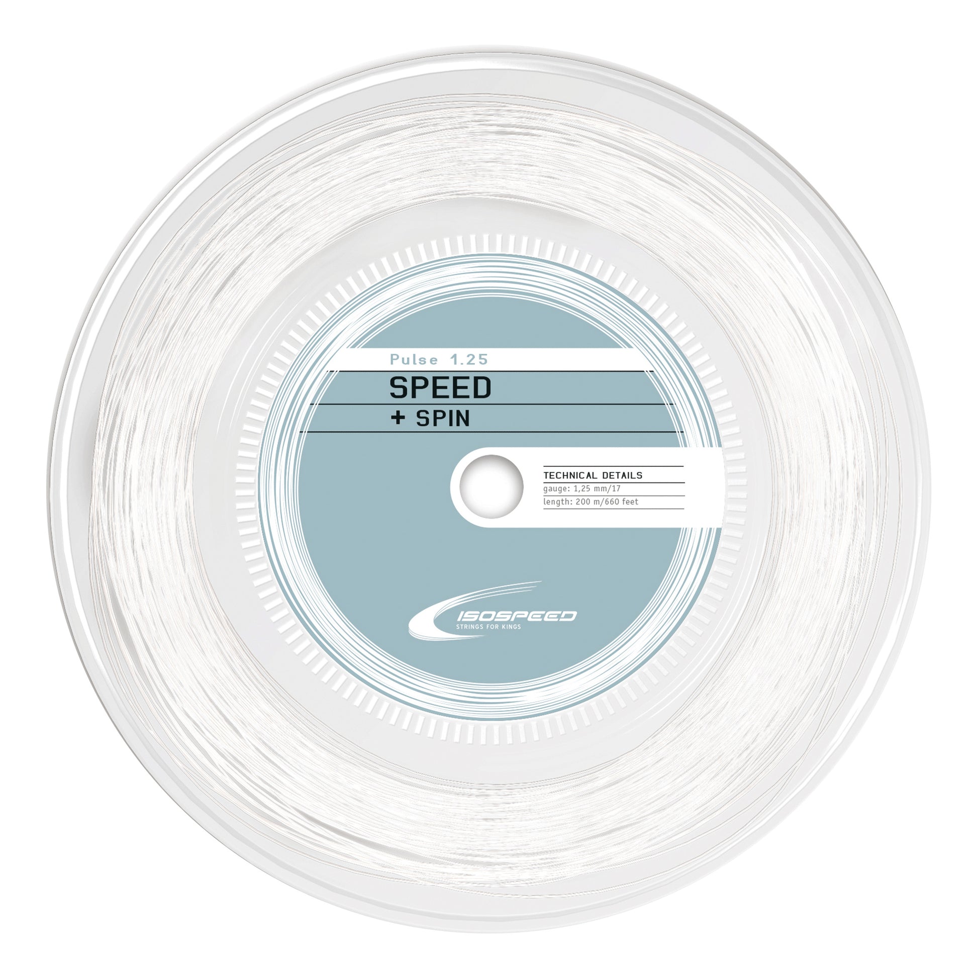 Isospeed Pulse String Reel 200m-White