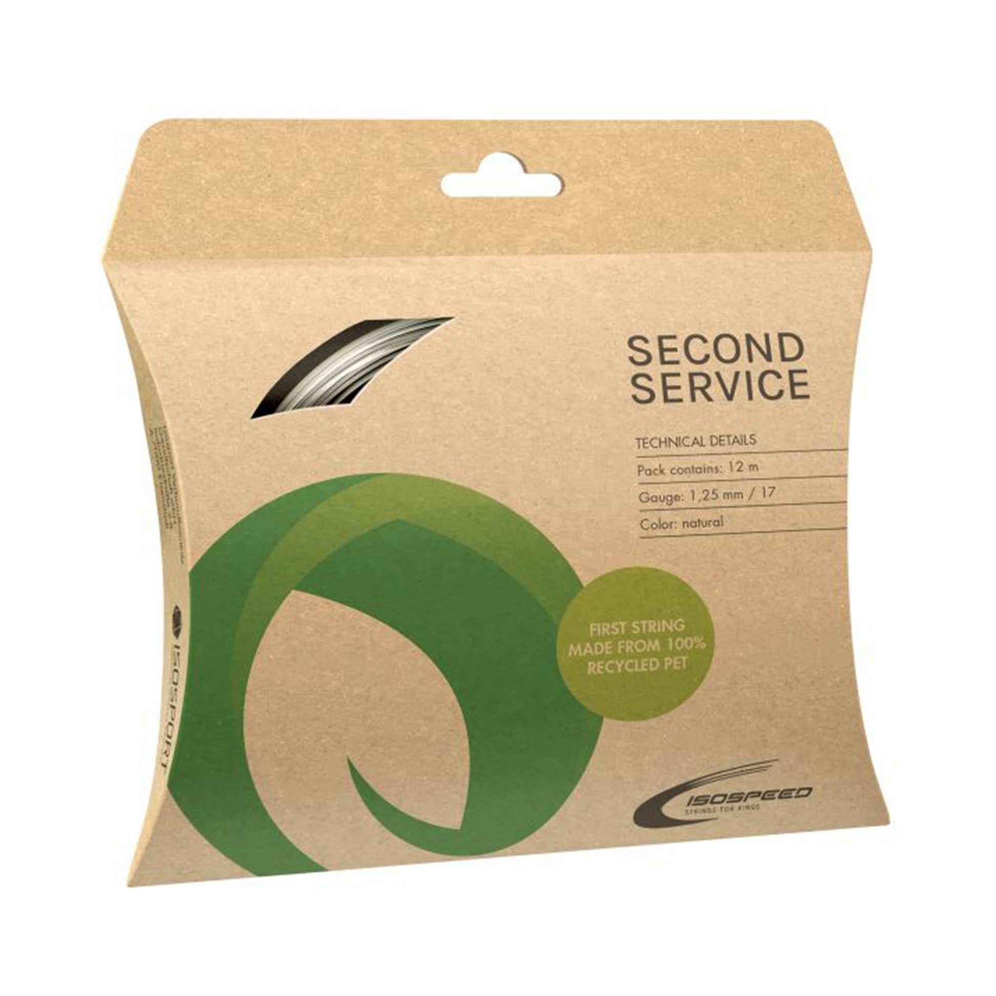 Isospeed Second Service String Set 12m-Ecru