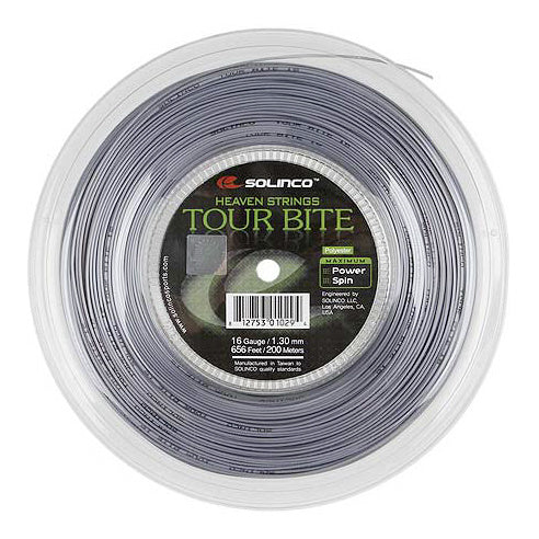 Solinco Tour Bite String Reel 100m-Silver