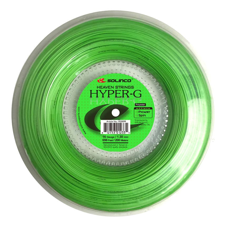 Solinco Hyper-G String Reel 100m-Green