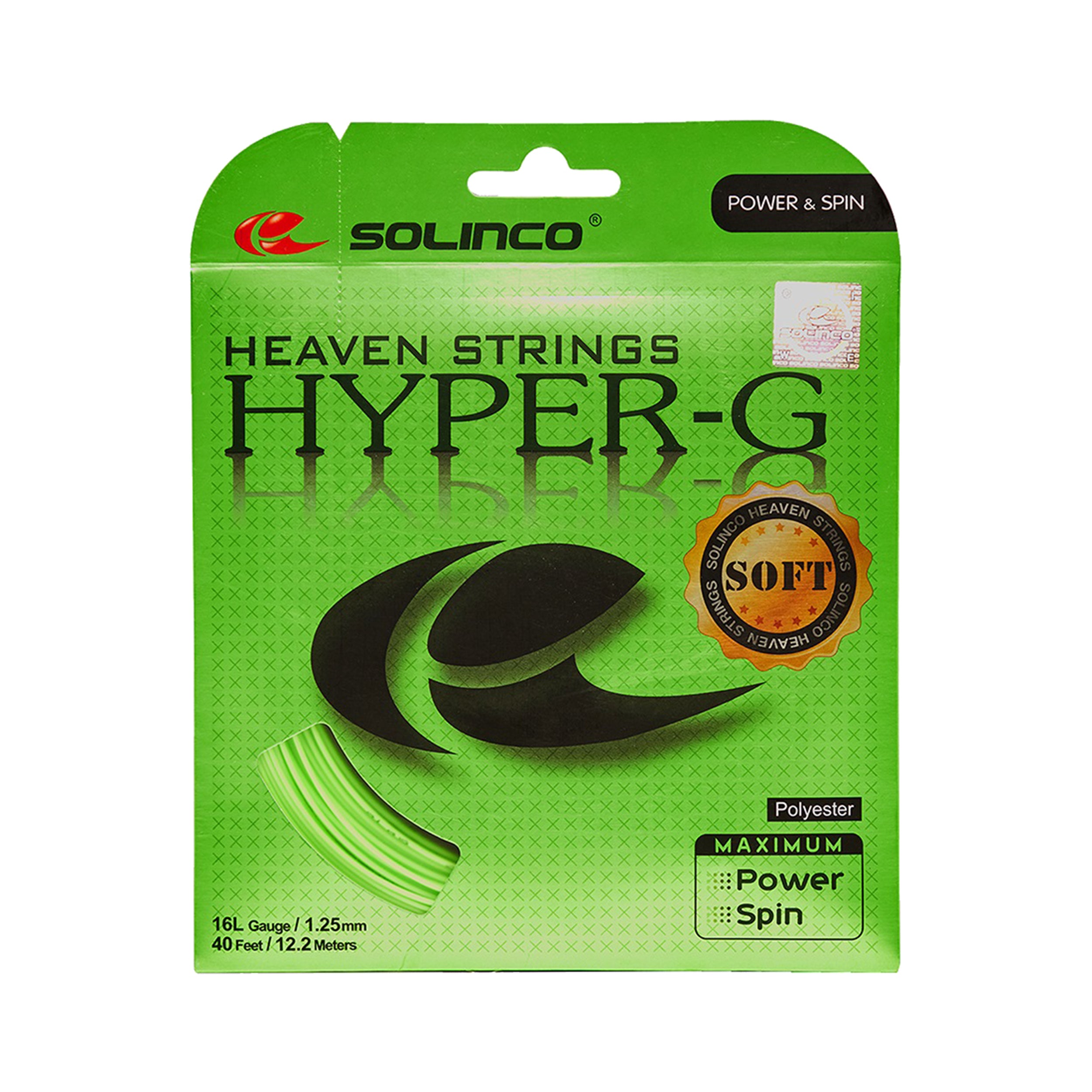 Solinco Hyper-G Soft Saitenset 12,2m-Grün