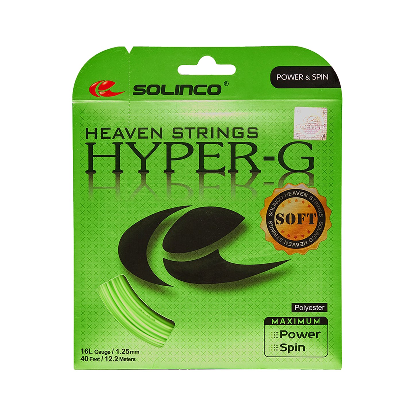 Solinco Hyper-G Soft String Set 12,2m-Green