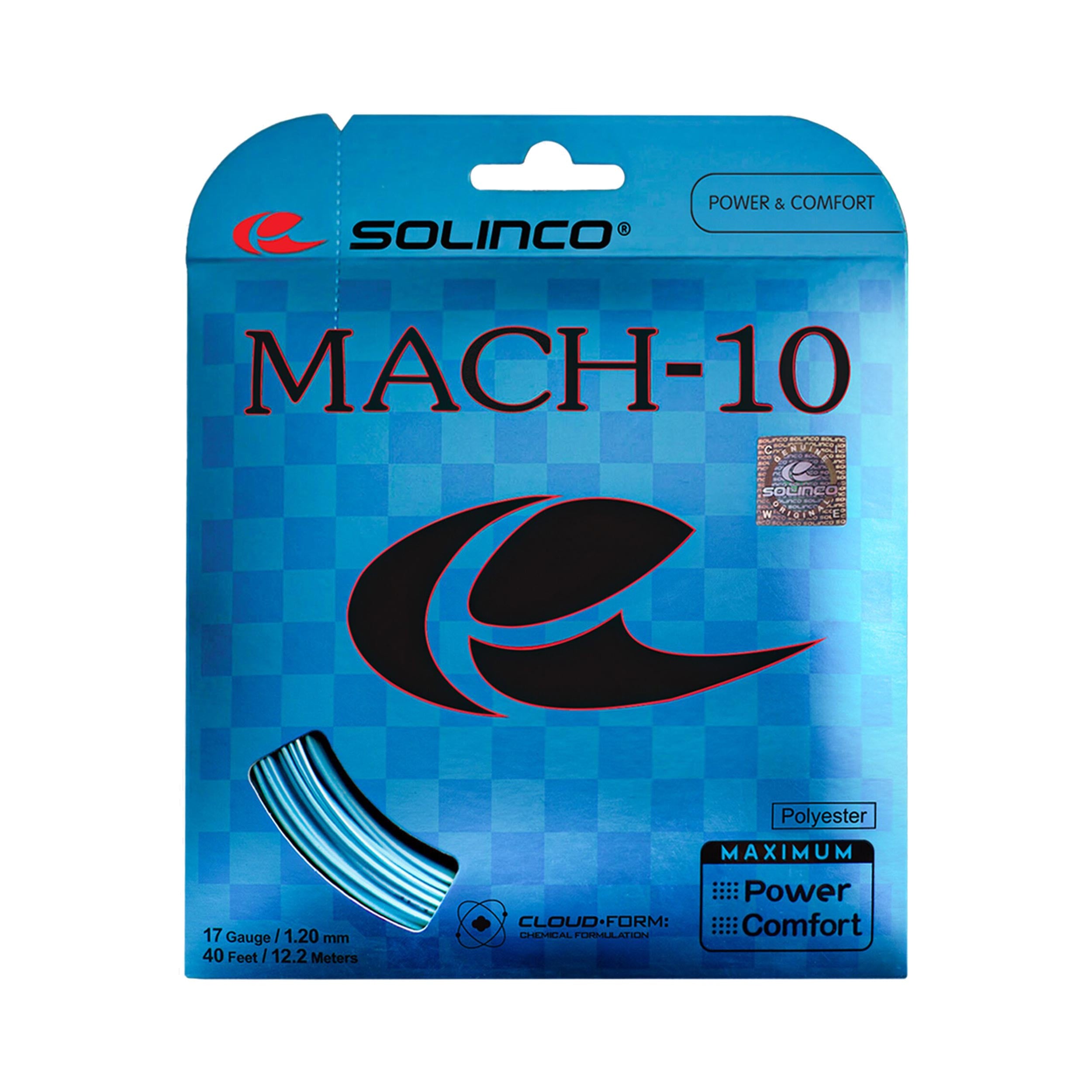 Solinco Mach 10 Saitenset-Blau