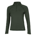 Longsleeve Damen-Dunkelgrün
