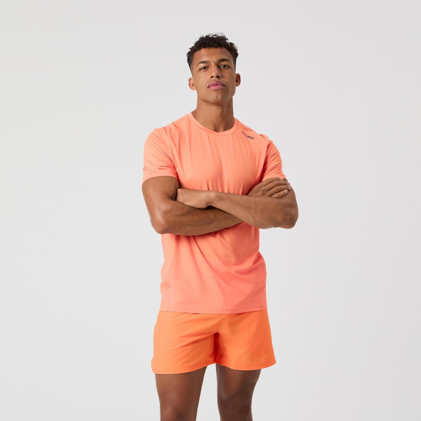 Björn Borg Borg Athletic T-Shirt Herren - orange
