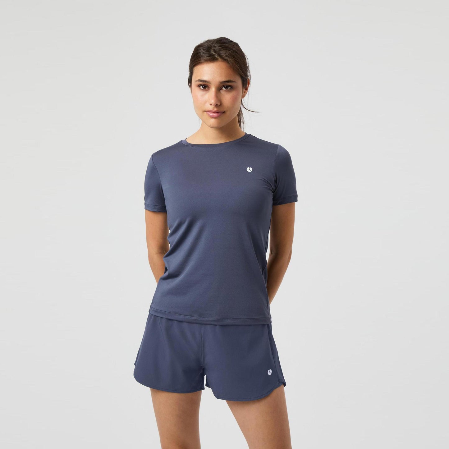 Björn Borg Ace Slim T-Shirt Damen - dunkelgrau