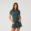 Ace Slim T-Shirt Damen - dunkelgrün