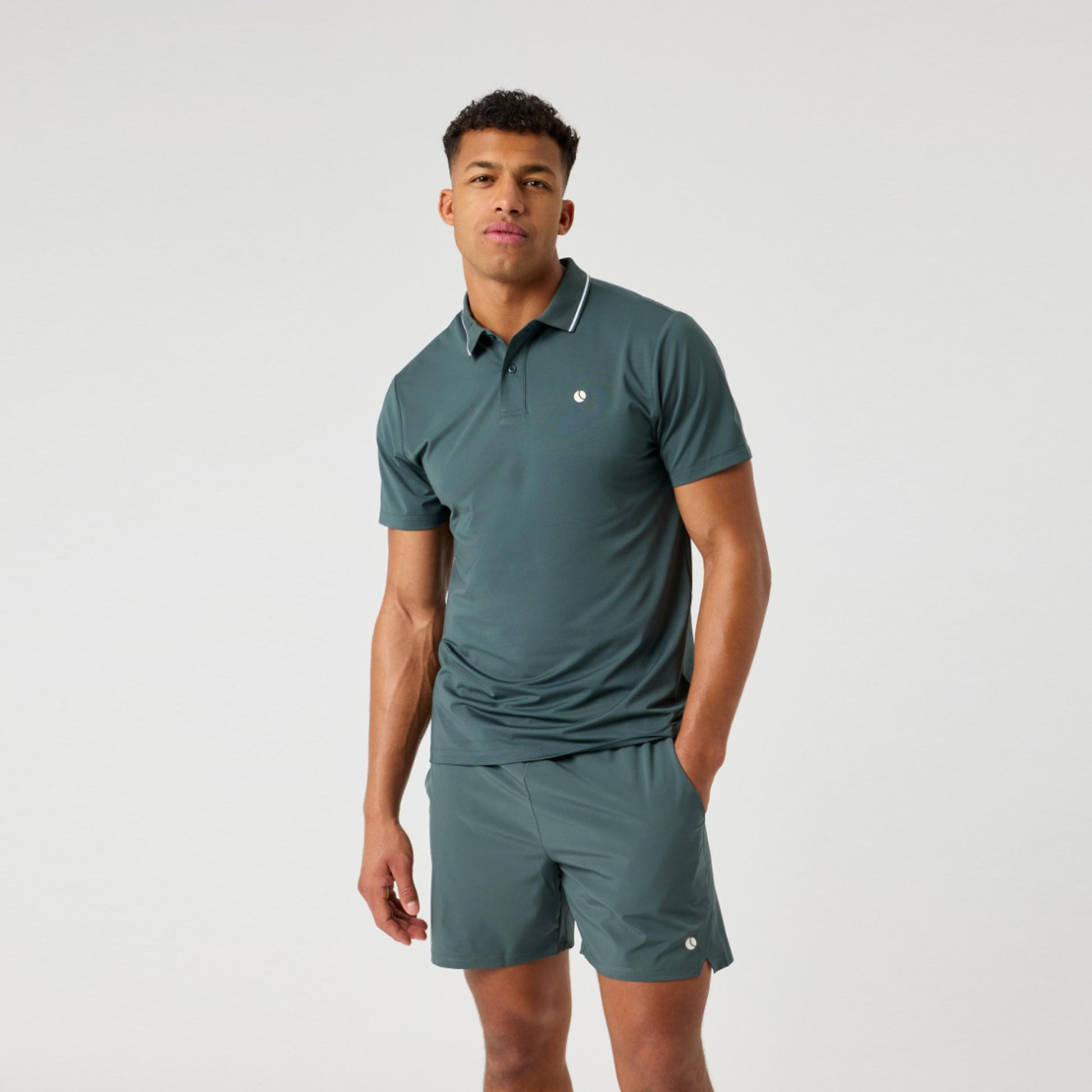 Björn Borg Ace Polo Herren - dunkelgrün