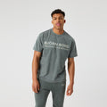 Classic Print T-Shirt Herren-dunkelgrün