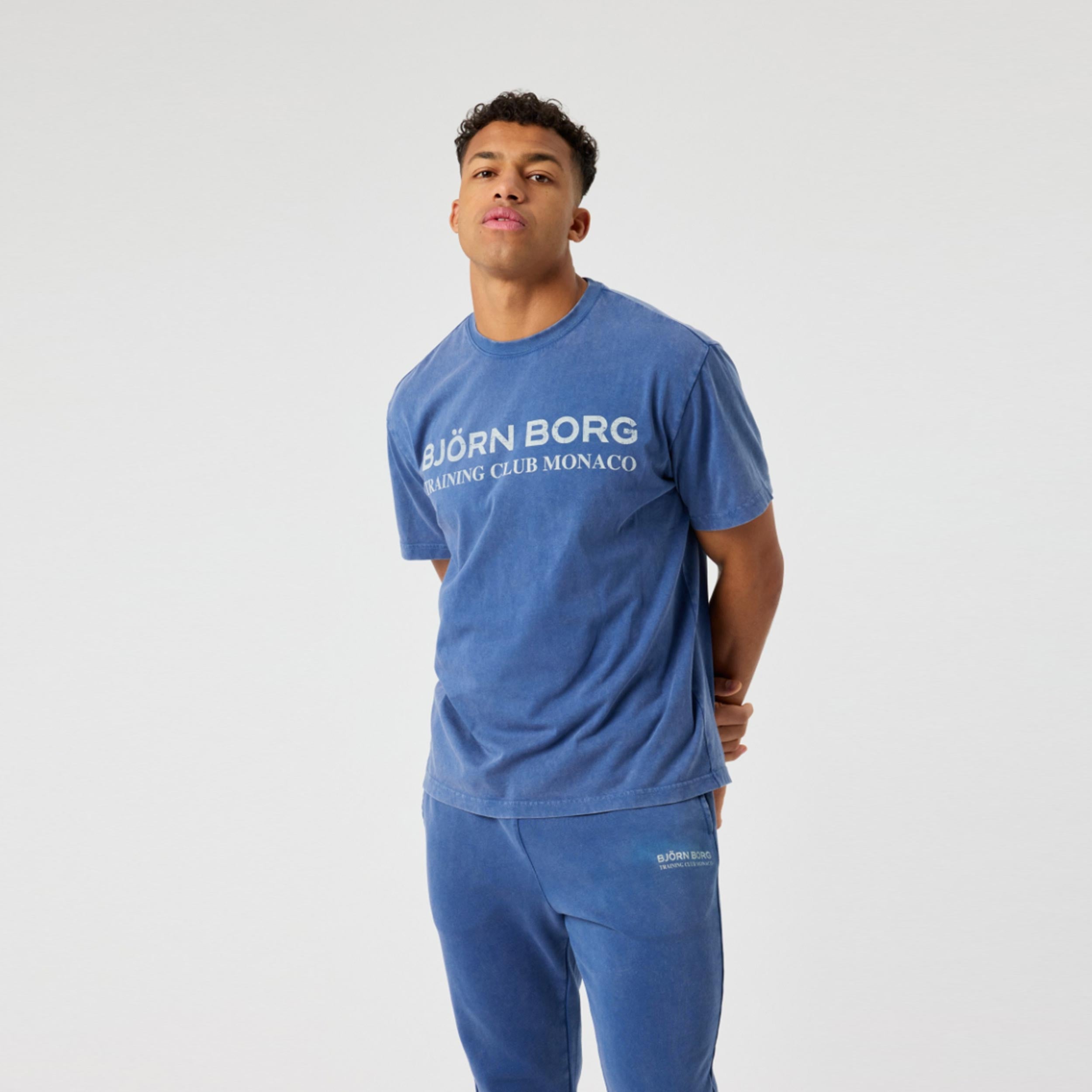 Björn Borg Classic Print T-Shirt Men-blue