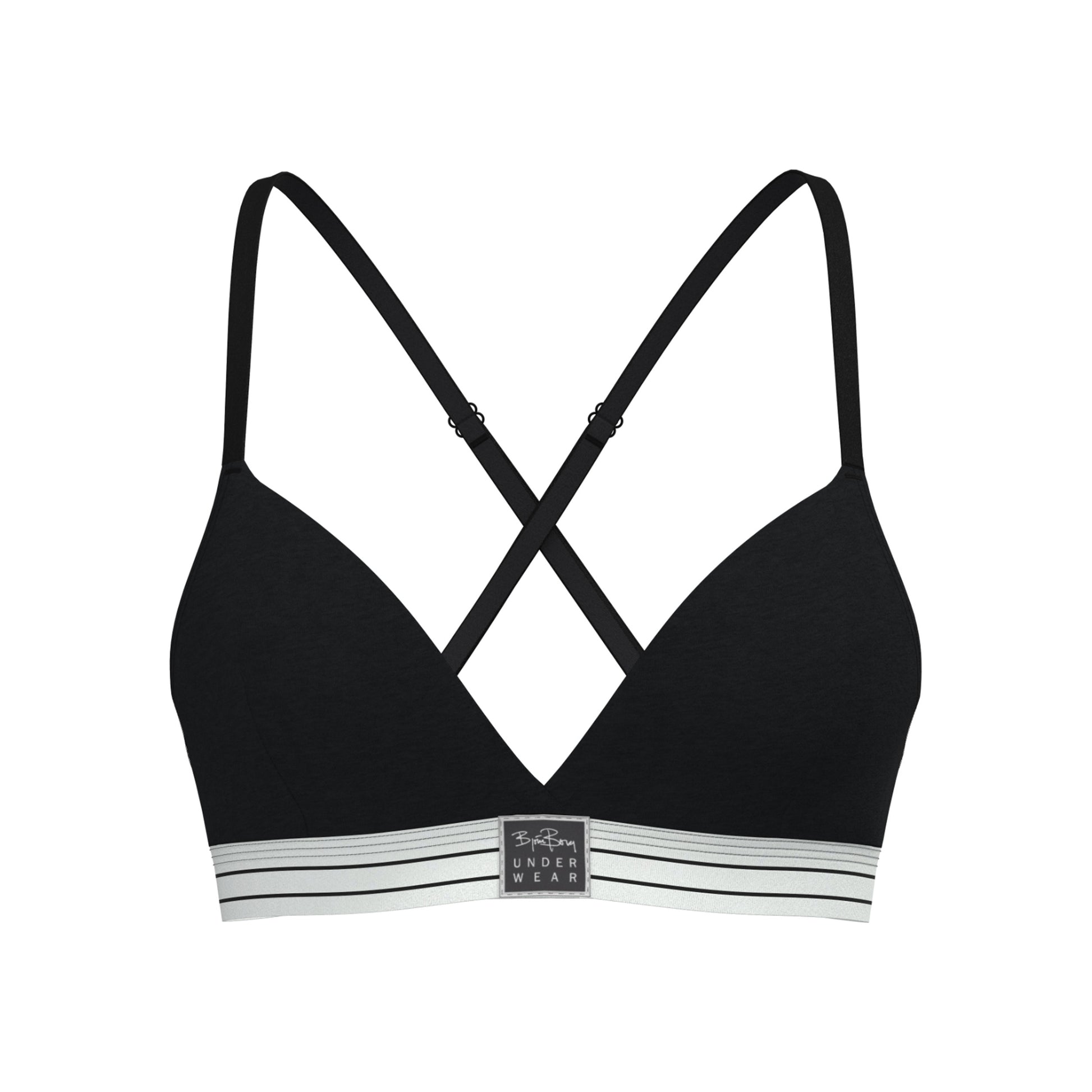 Björn Borg Original Triangle Sport-BH Damen-schwarz